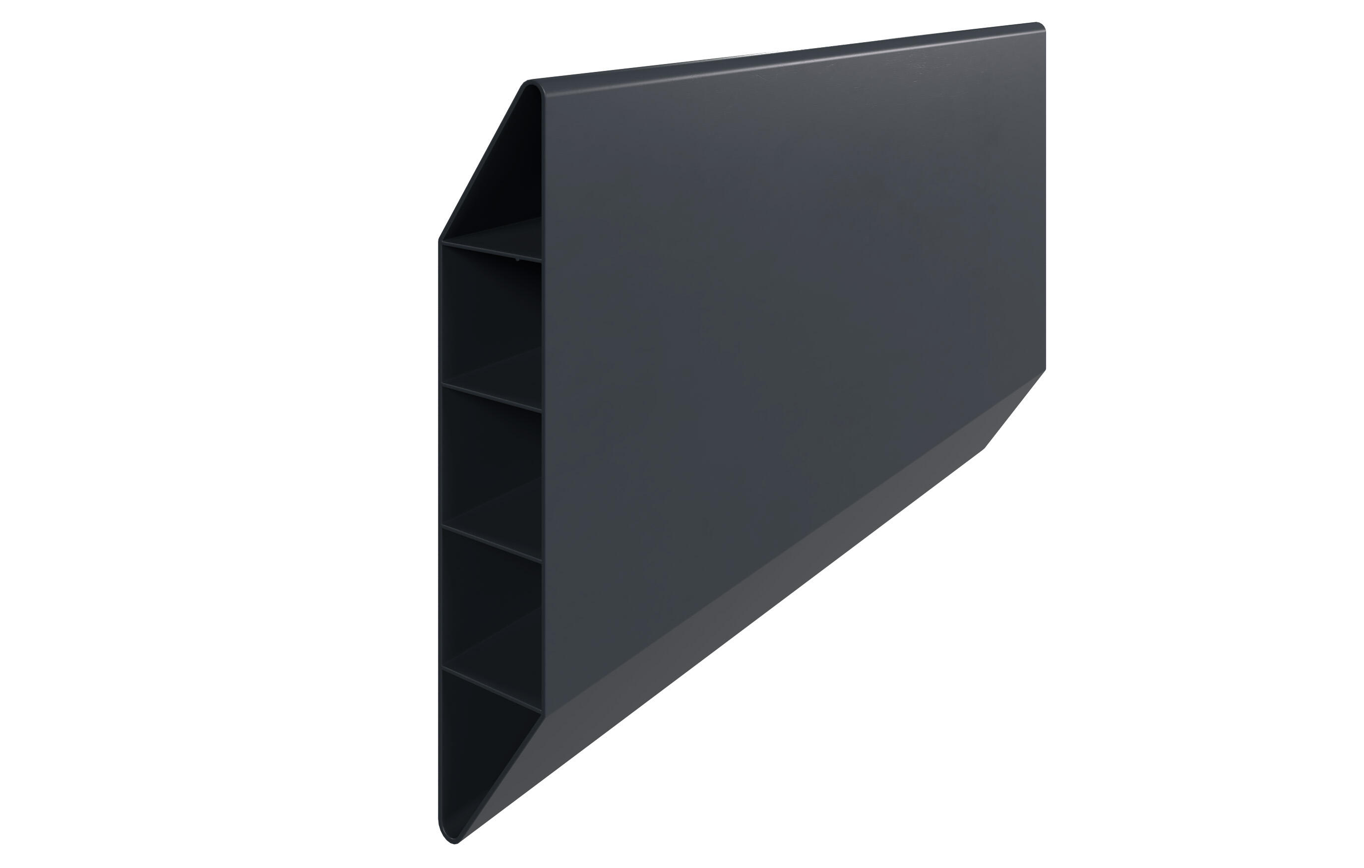 Lamas para valla o panel clea de pvc antracita 16x150 cm