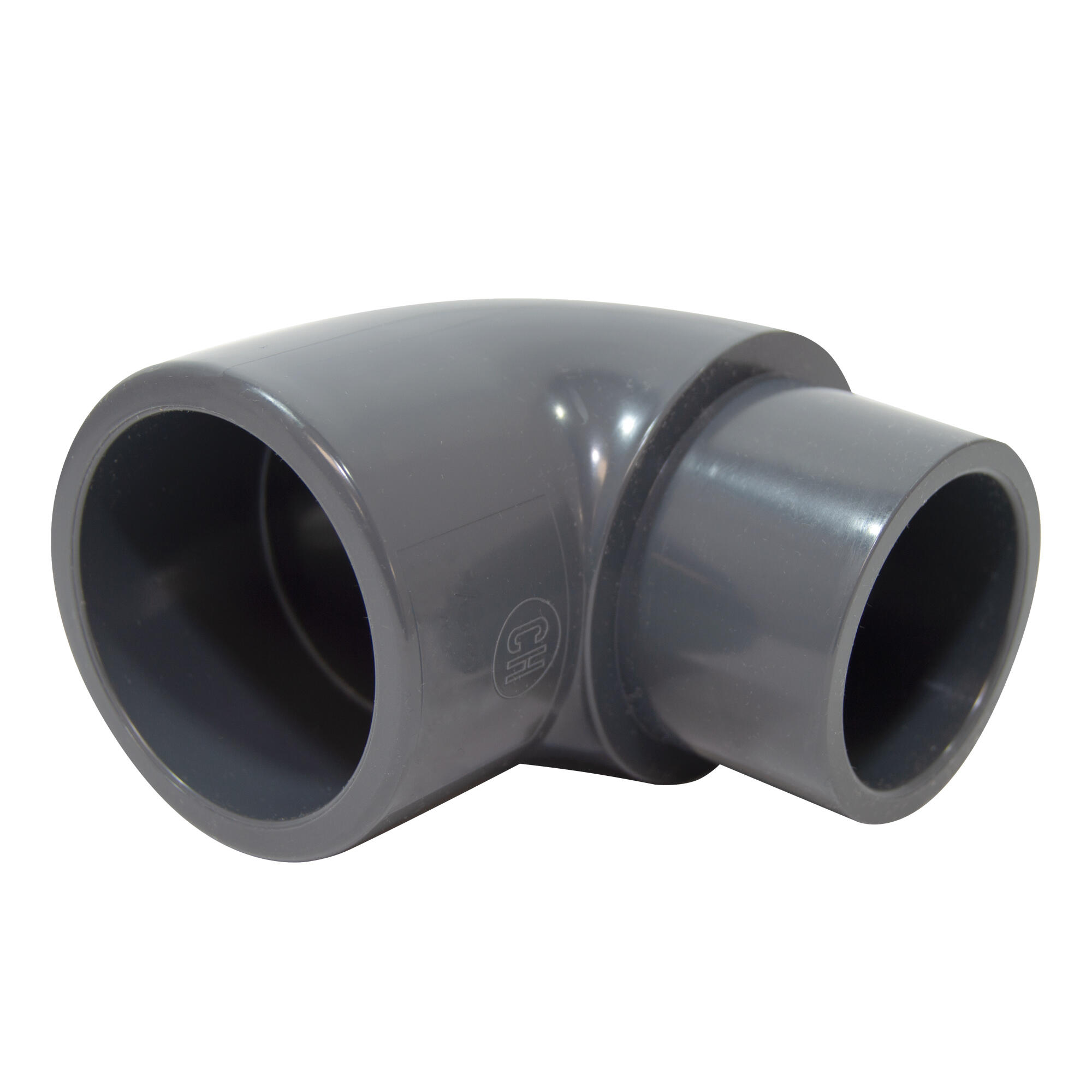 Codo 90° de PVC presión - reducción Ø 50 mm a 40 mm - 3