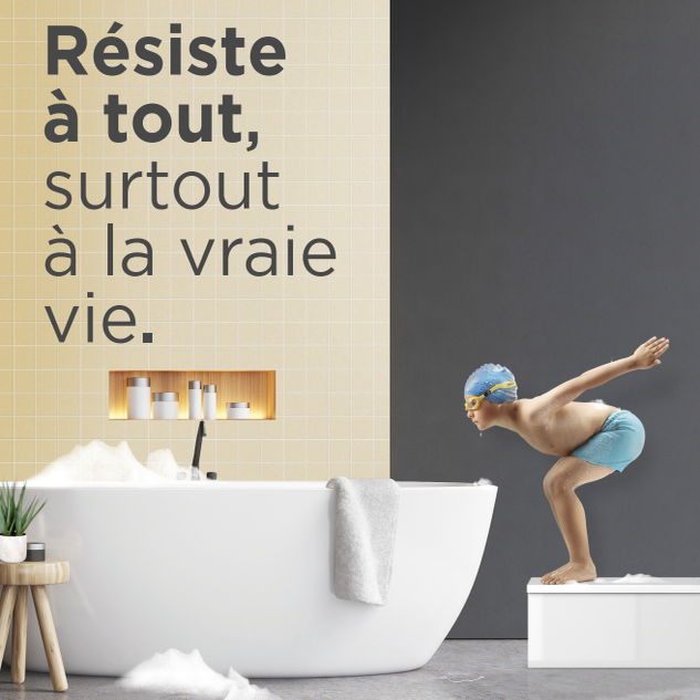 Résiste à tout, surtout à la vraie vie