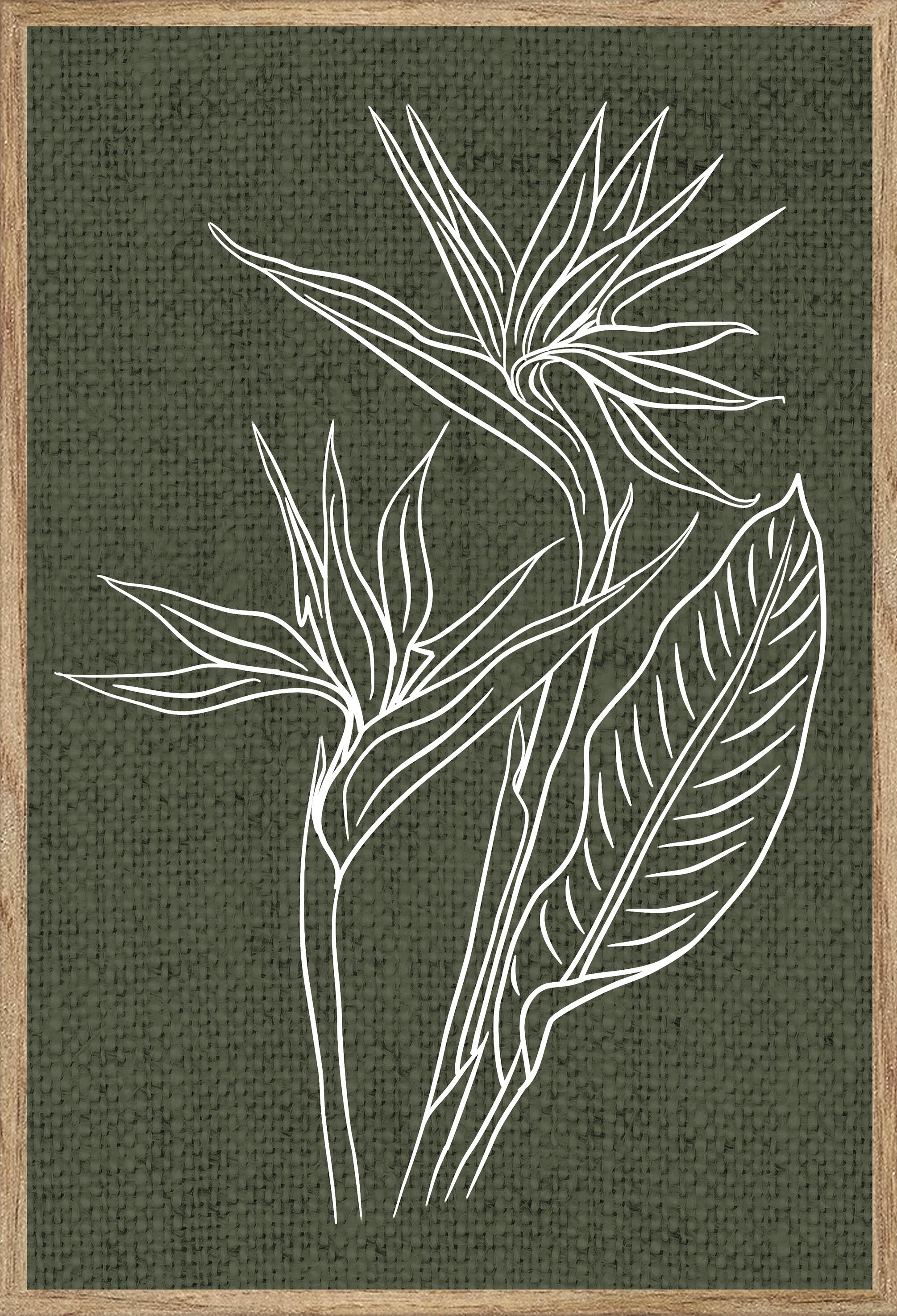 Cuadro con marco Relieve Ave 21 cm x 31 cm - 2