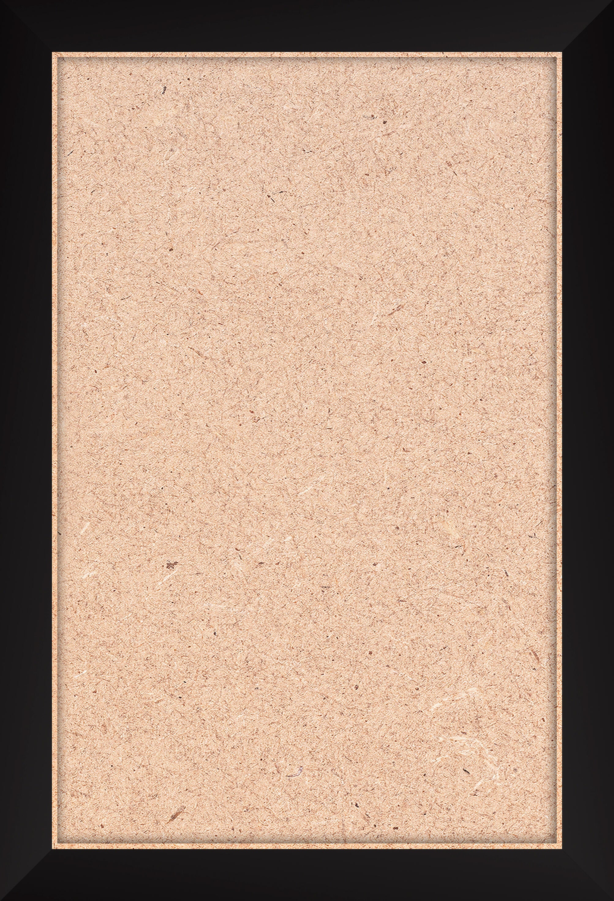 Cuadro pintura impresa enmarcada Botánica rectangular de 21 x 31 cm. MDF Flor rama fondo marrón. Marco color Negro - 4