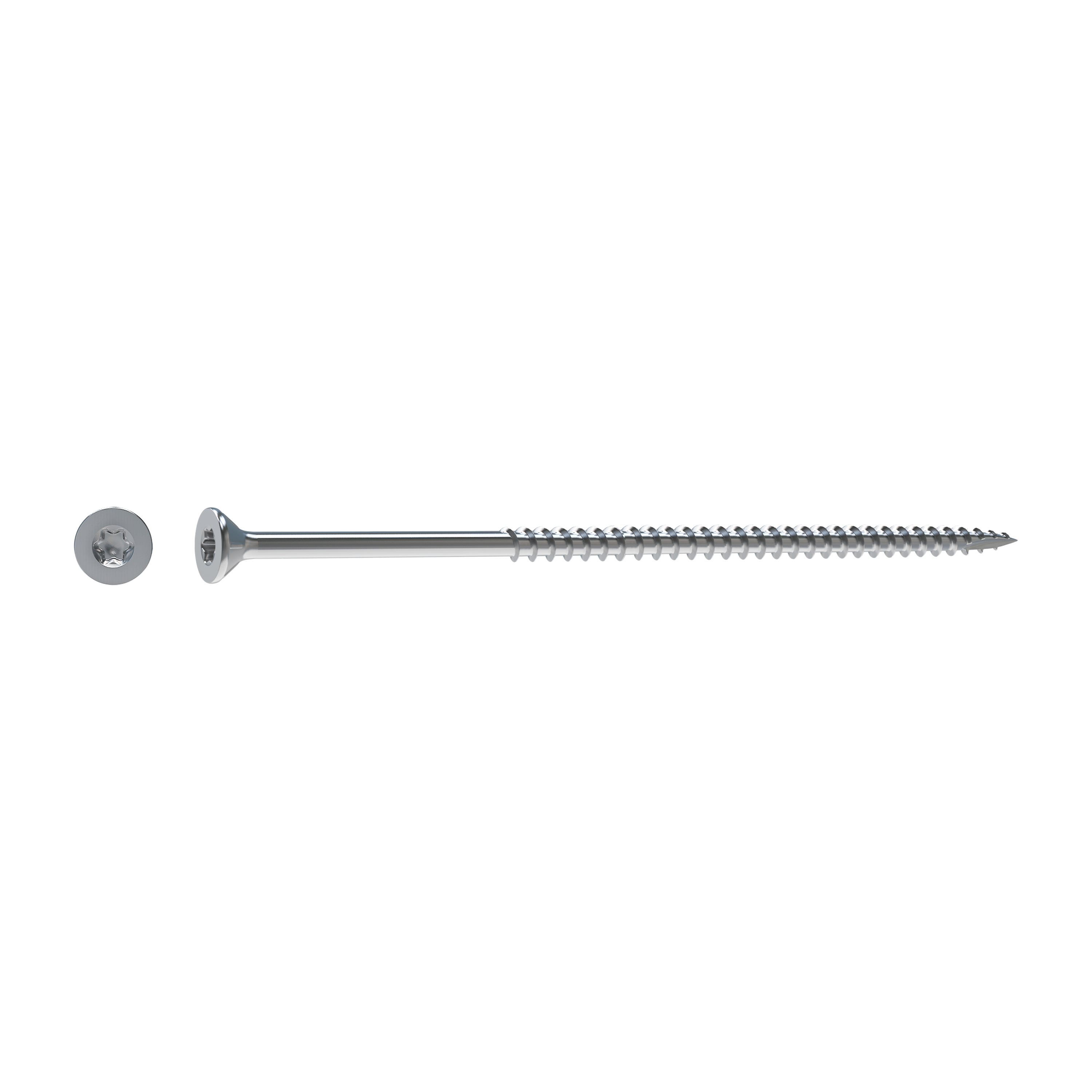 Bolsa 10 Parafusos Torx STANDERS inox A2 6x140 - 2