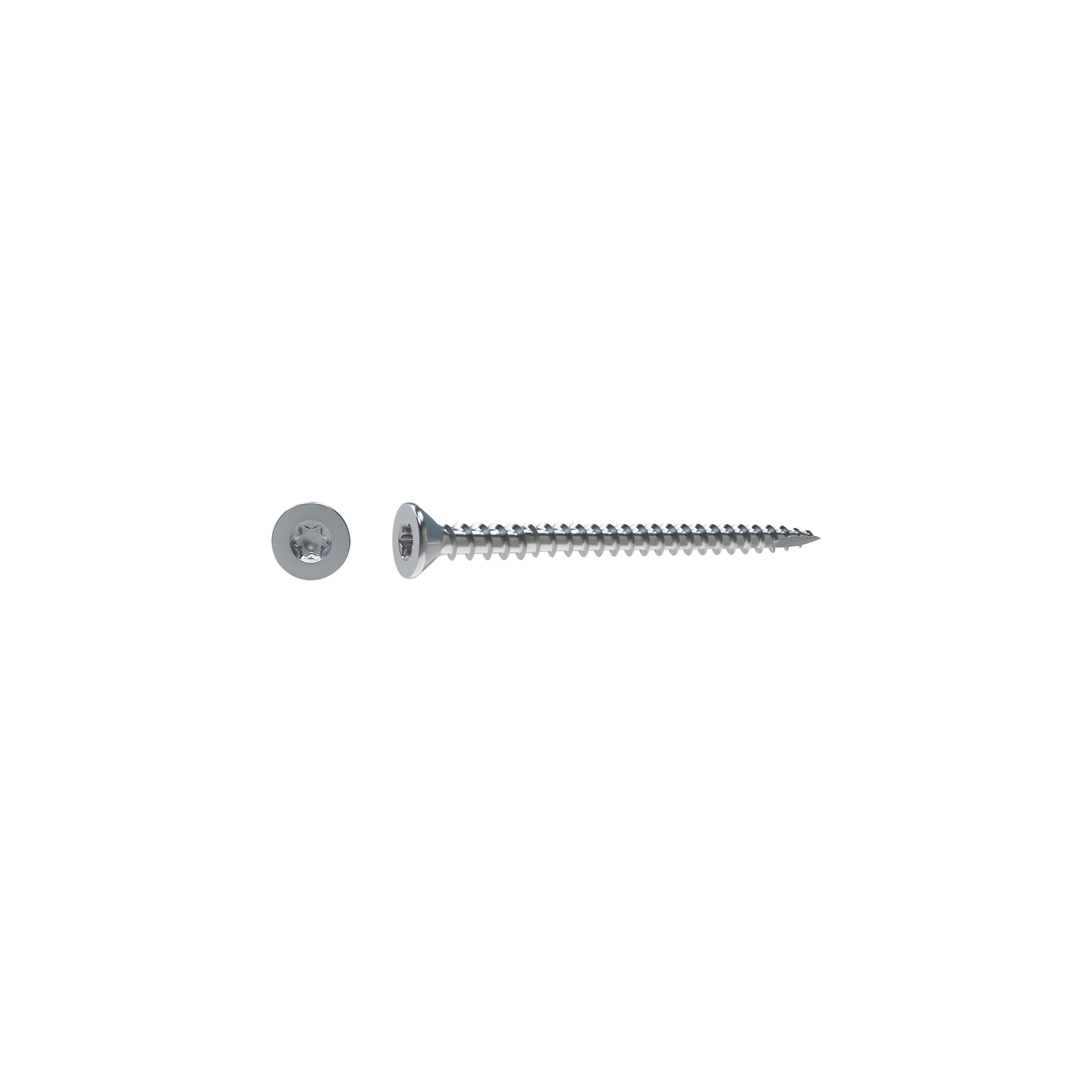 Bolsa 6 Parafusos Torx STANDERS inox A2 6x80 - 2