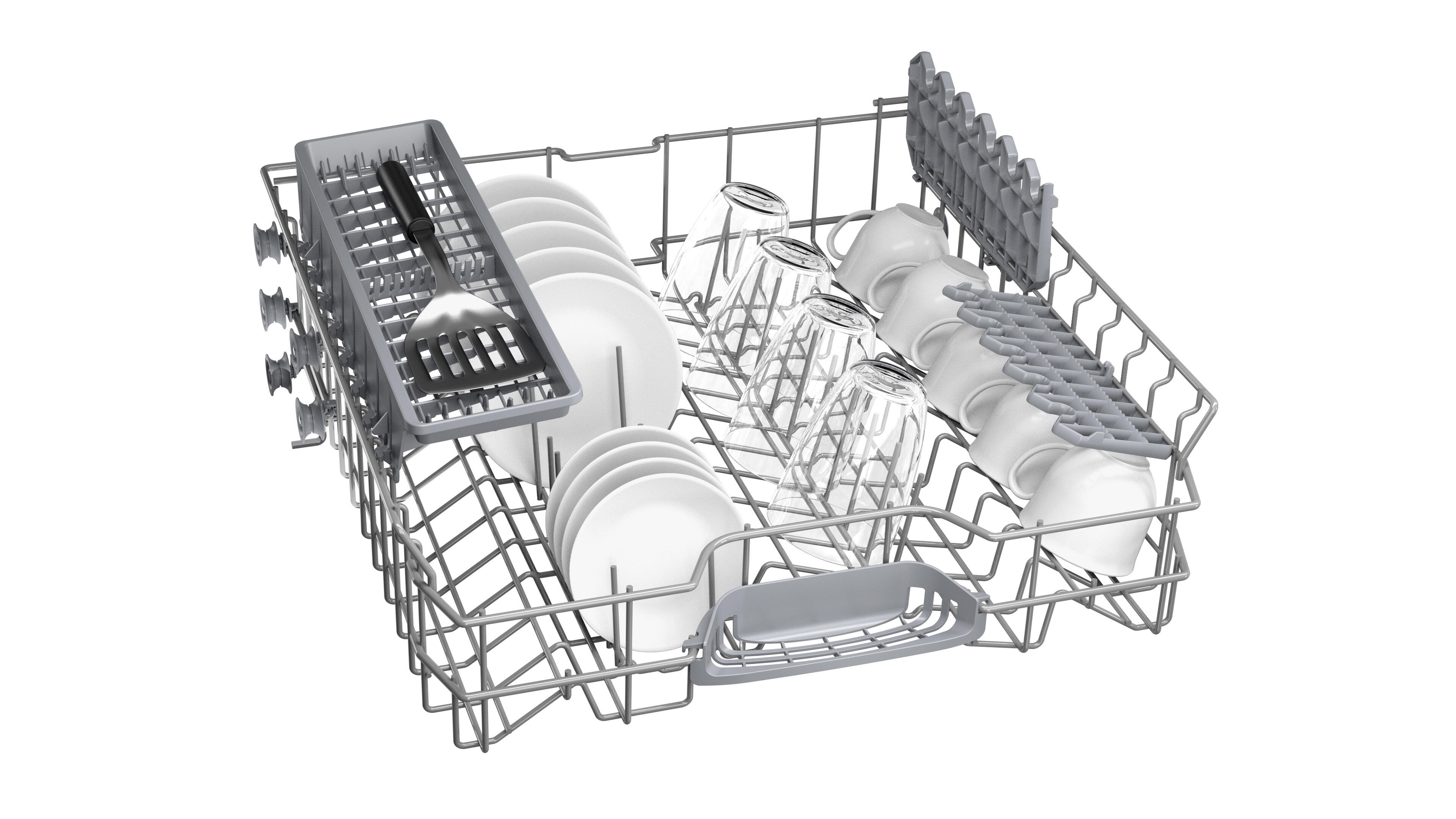 Lavavajillas BOSCH SMV2ITX09E 13 cubiertos 5 programas con inicio diferido negro 60cm clase E - 7