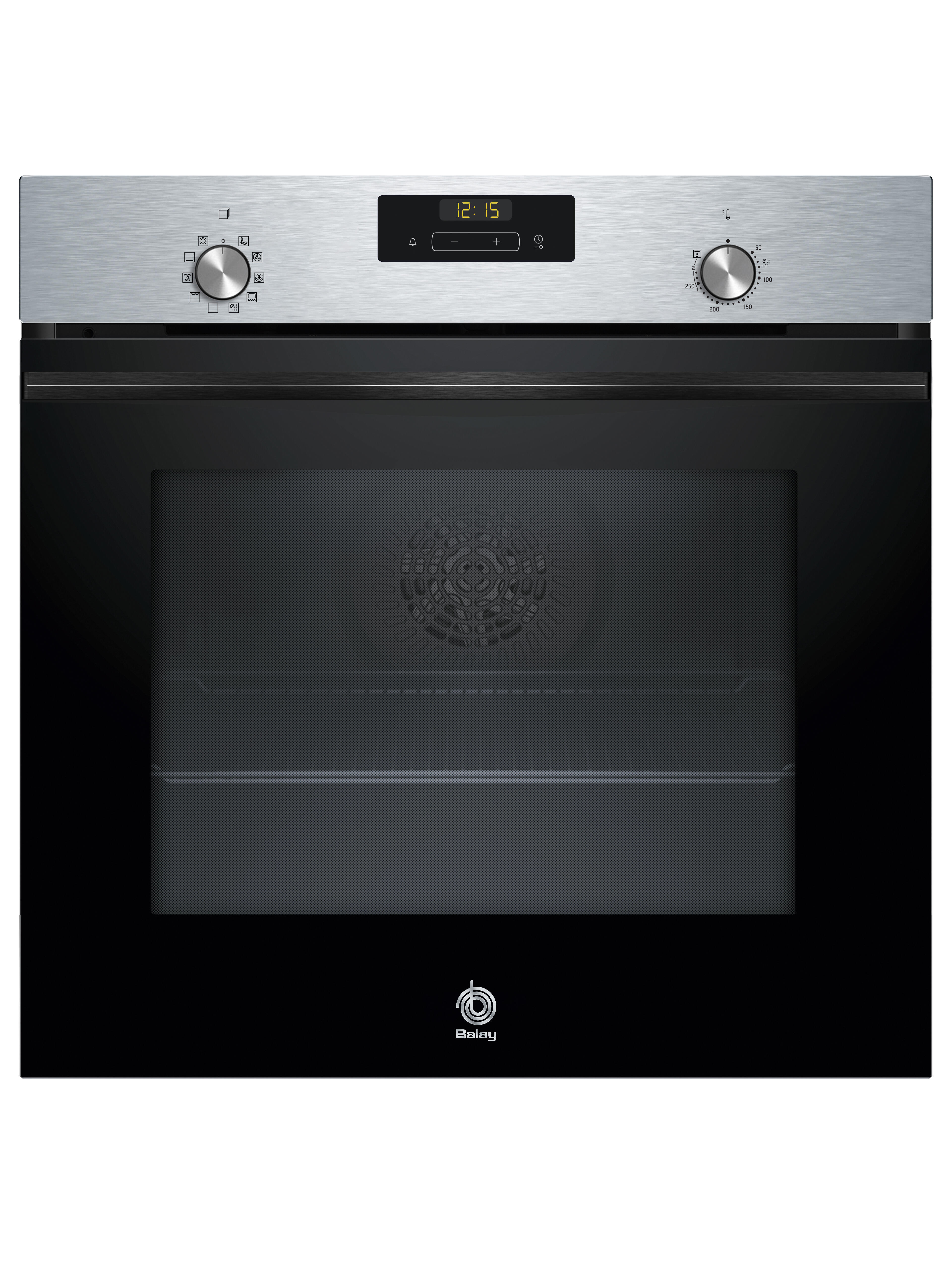 Horno multifunción balay 3hb4131x3 71 litros 3.4kw aqualísis clase a+