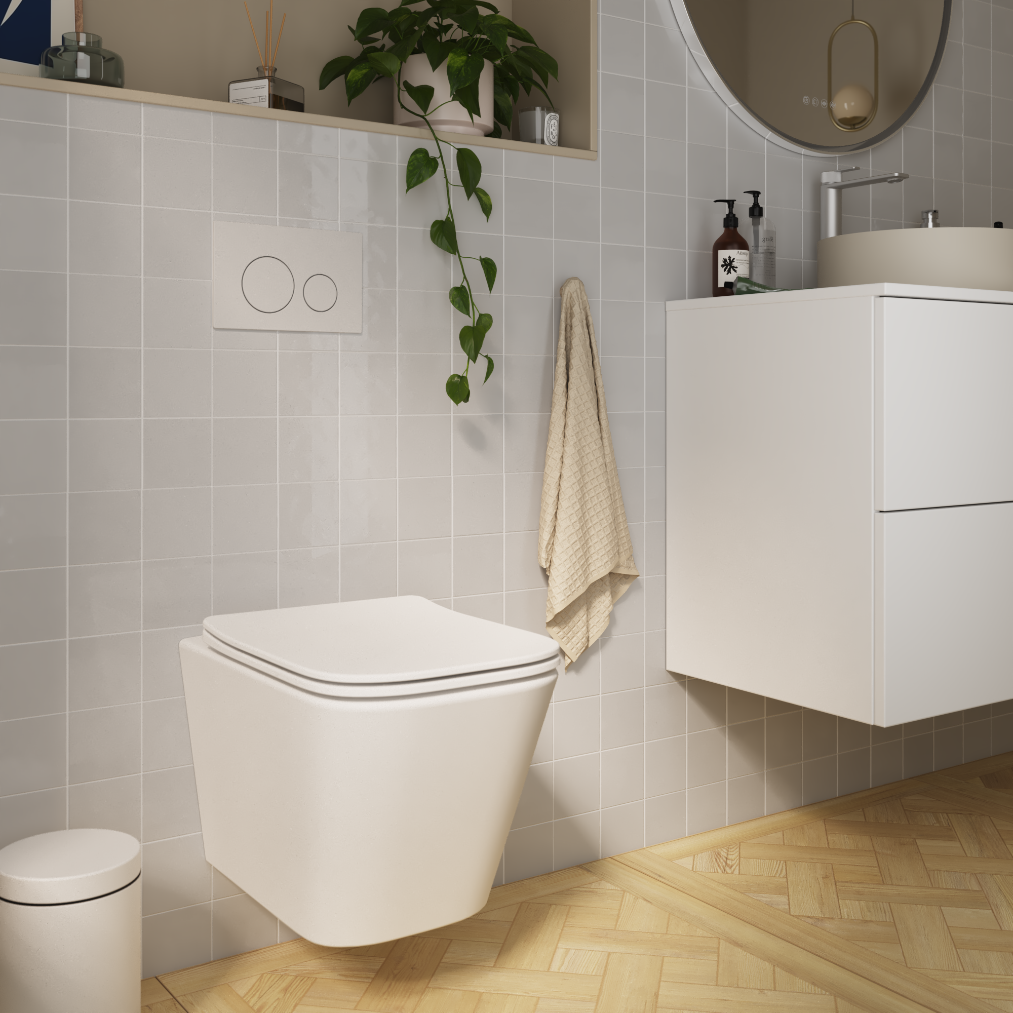 Miska WC wisząca Square Sensea - 3