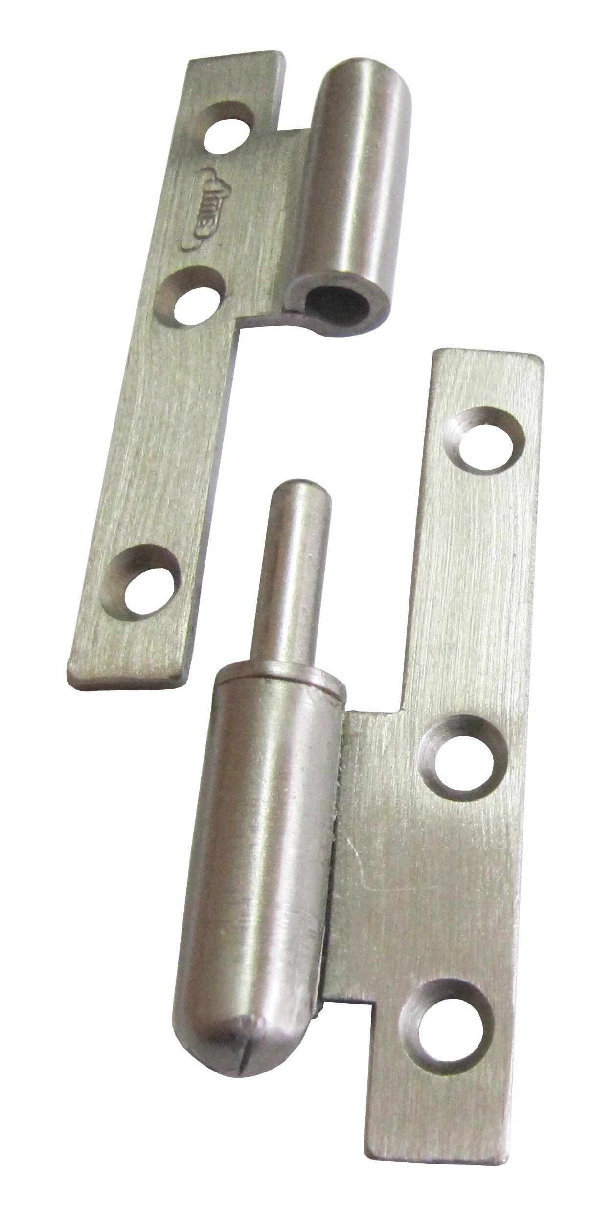 Paumelle bout rond acier zingué 80 X 45 cm droite - CHAINEY - 3