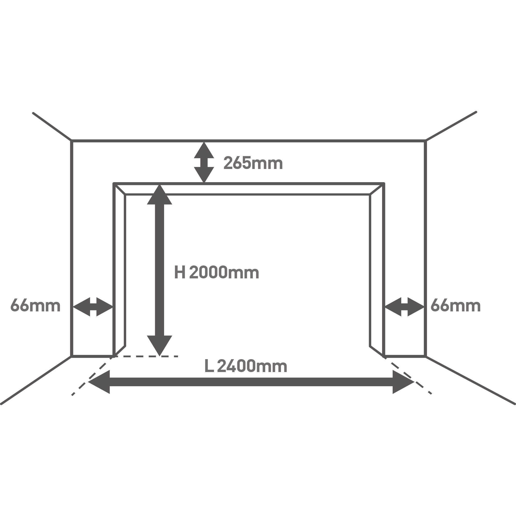 PORTE DE GARAGE A ENROULEMENT FIRST2 H200 X L240 CM GRISE - 6