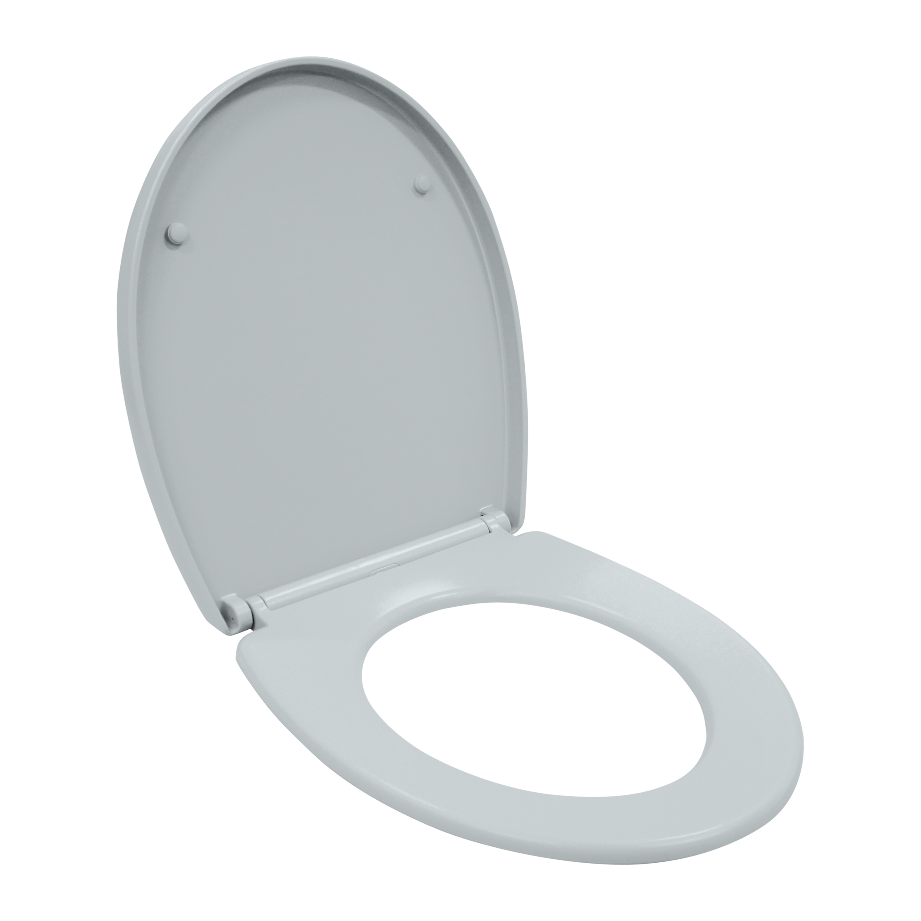 Abattant frein de chute polypropylène gris SENSEA Easy - 5