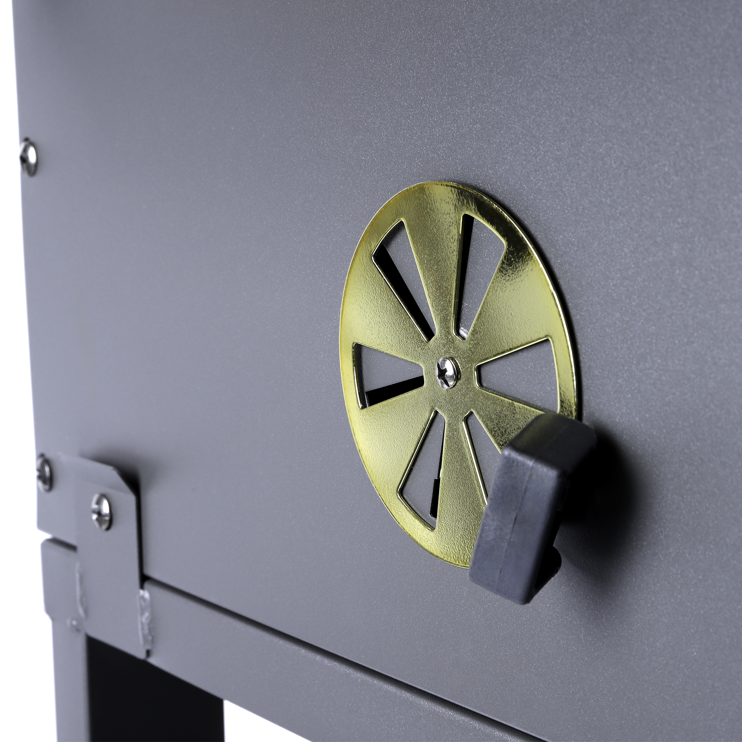 Grill węglowy Angular Gold XL żeliwny ruszt + pokrowiec gratis Activa - 7