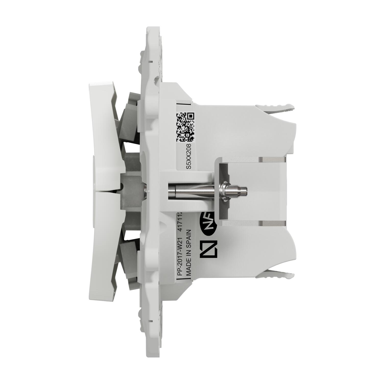 Interrupteur volet roulant blanc Odace - SCHNEIDER ELECTRIC - 3