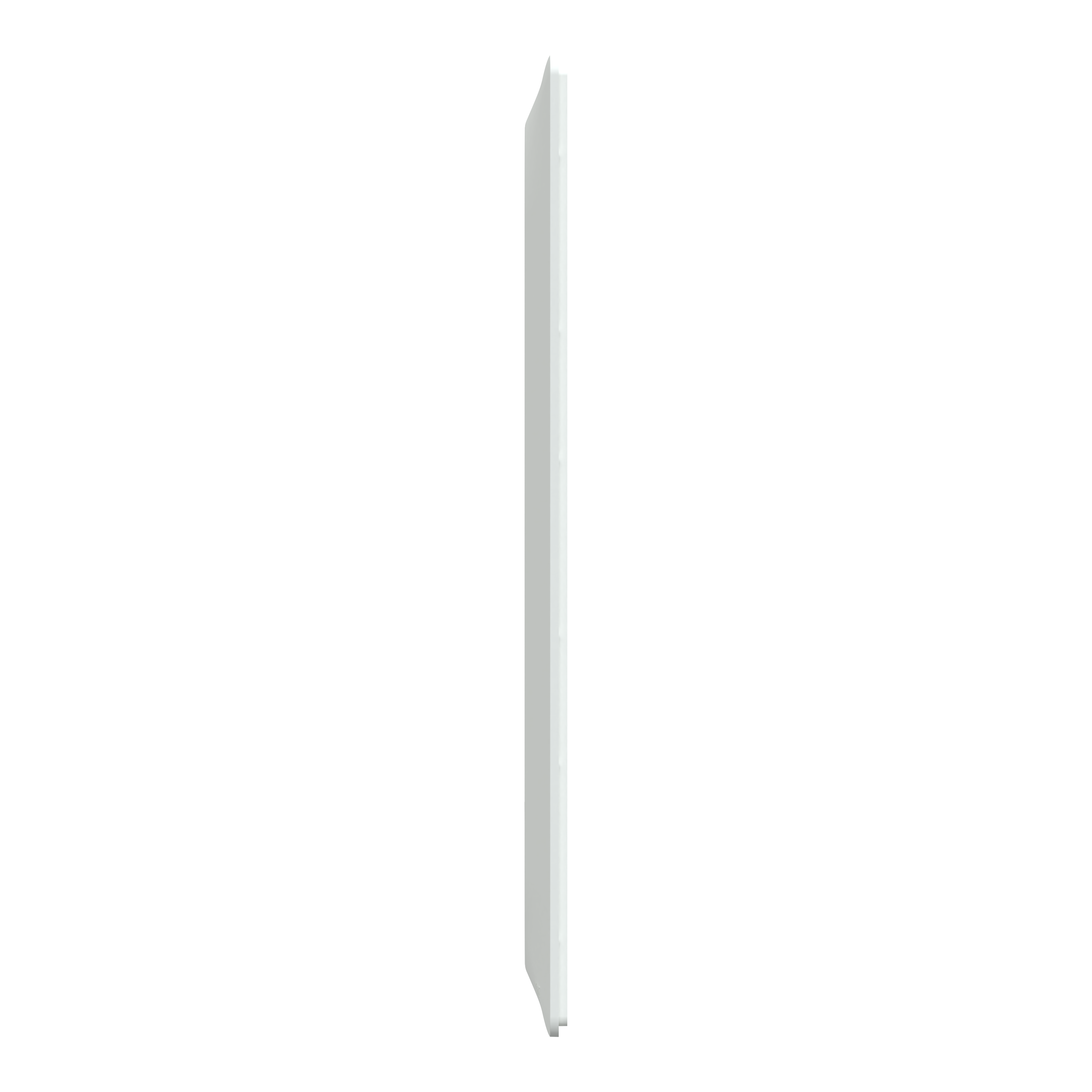 Plaque de finition 3 postes blanche Ovalis - SCHNEIDER ELECTRIC - 6