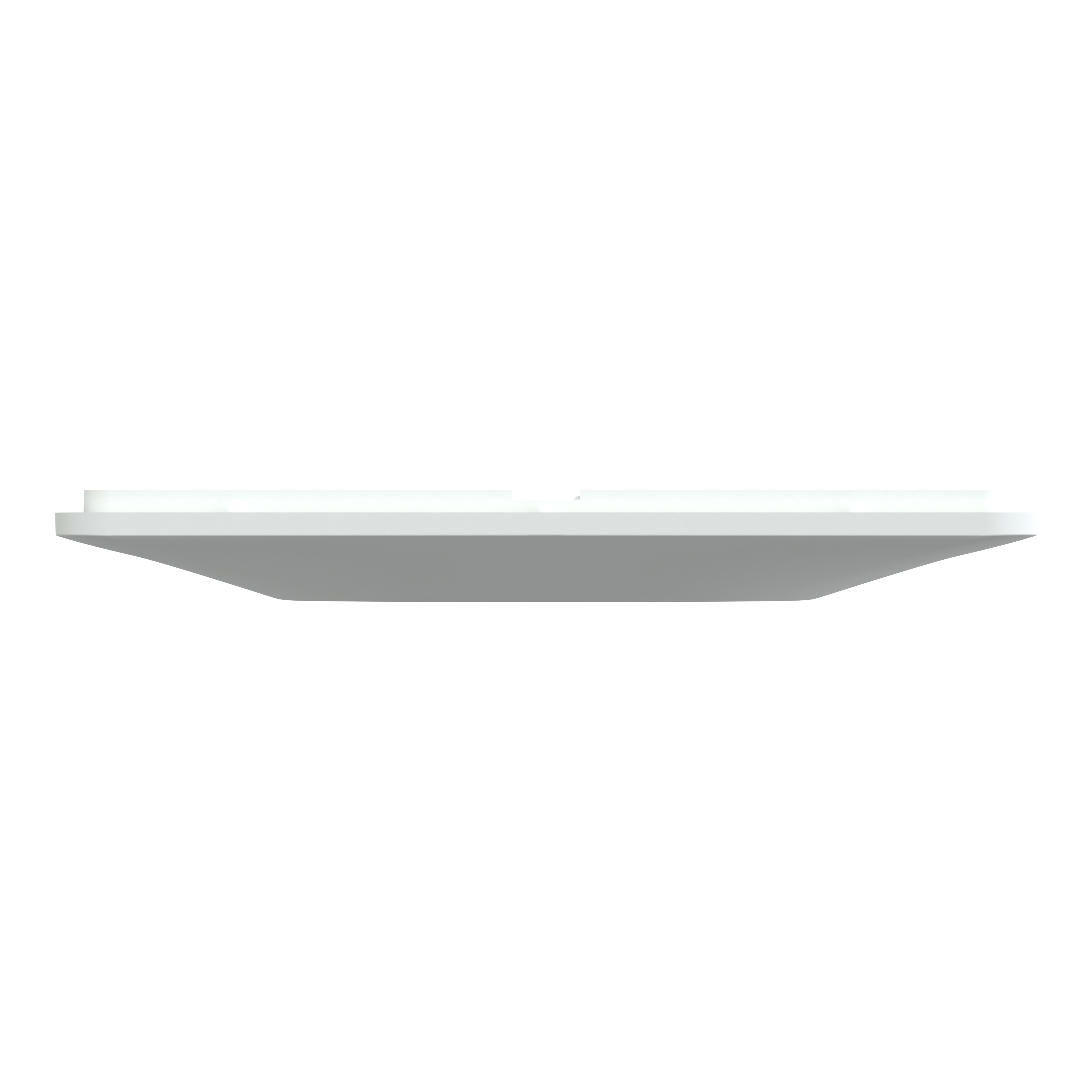 Plaque de finition 3 postes blanche Ovalis - SCHNEIDER ELECTRIC - 4