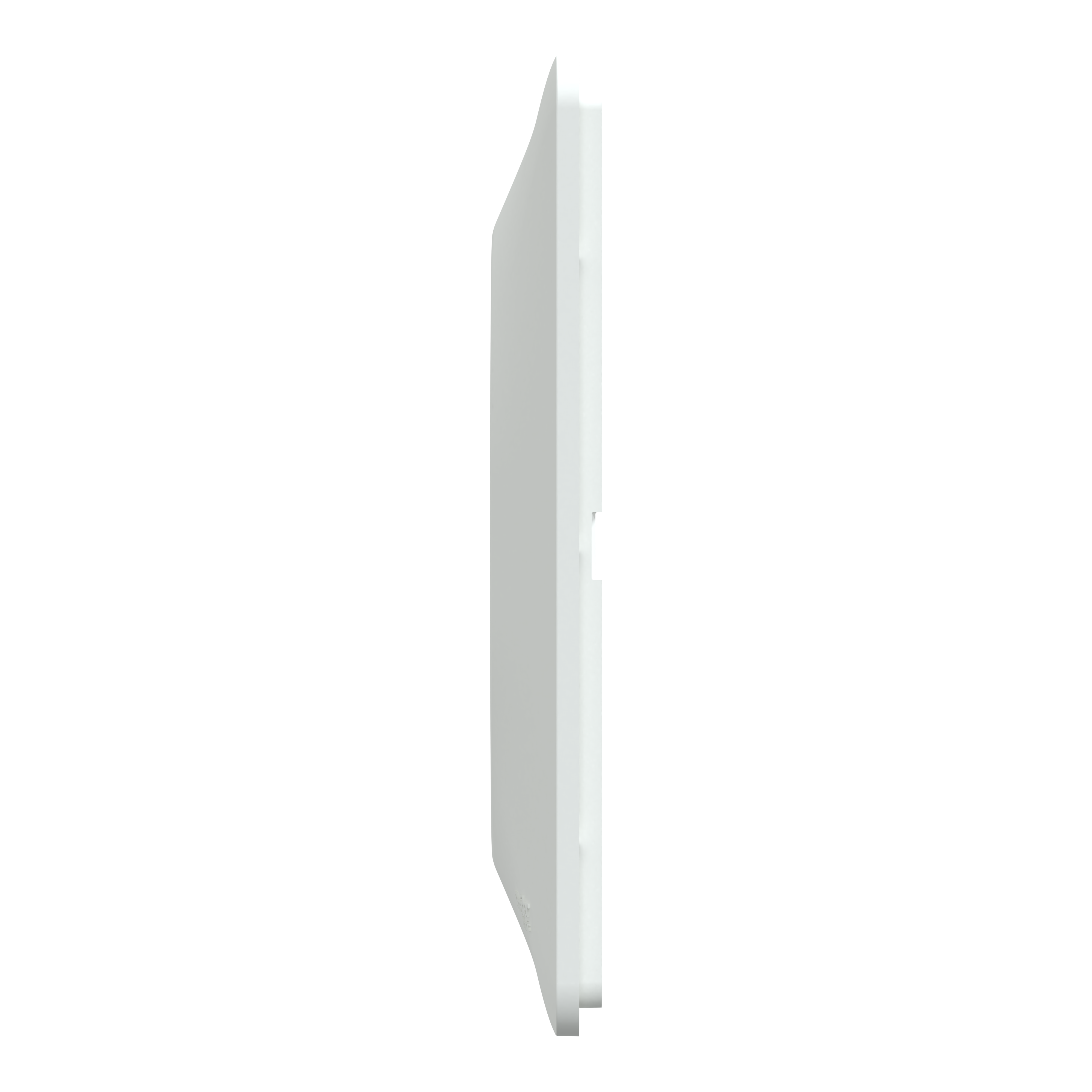 Plaque de finition 1 poste blanche Ovalis - SCHNEIDER ELECTRIC - 6