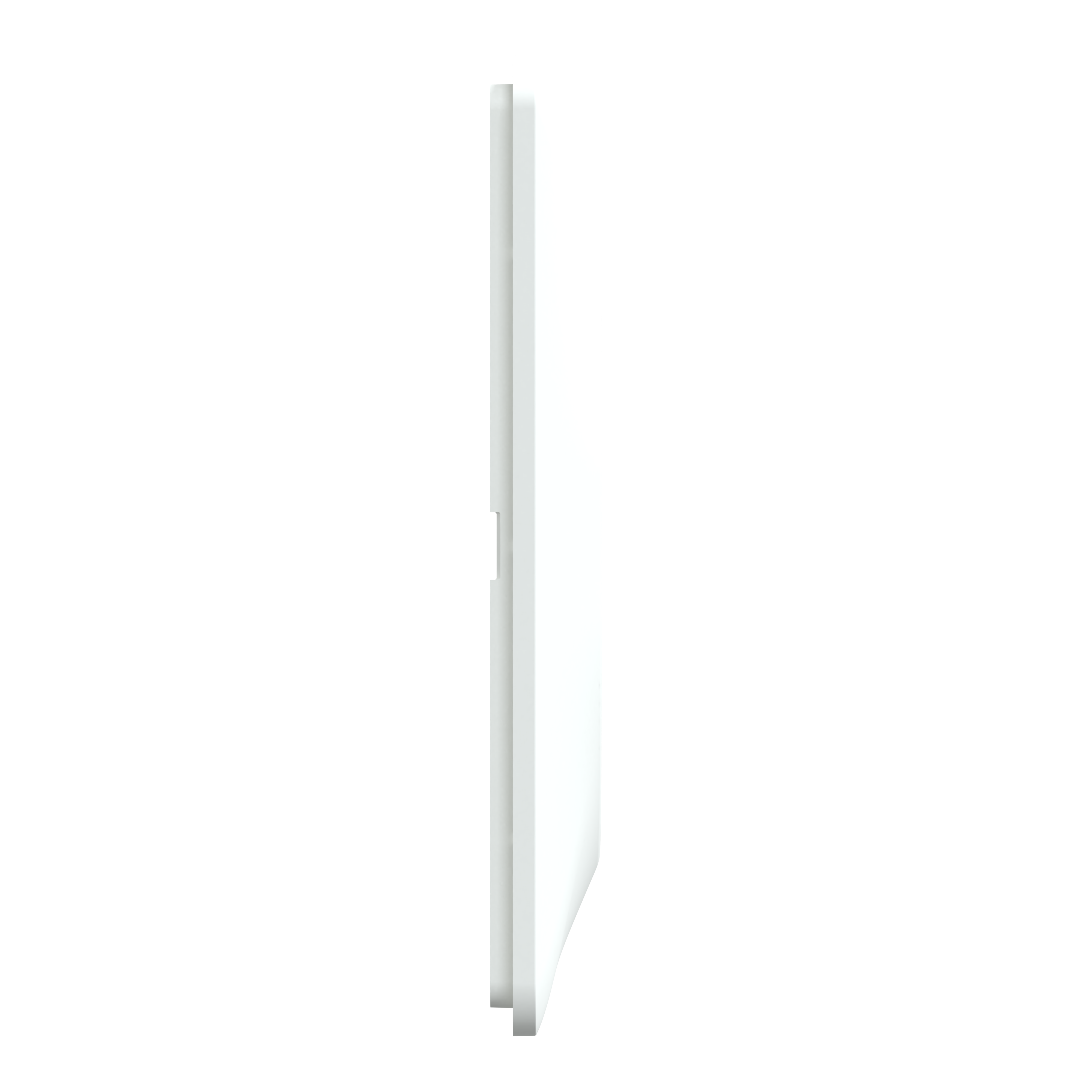Plaque de finition 1 poste blanche Ovalis - SCHNEIDER ELECTRIC - 5