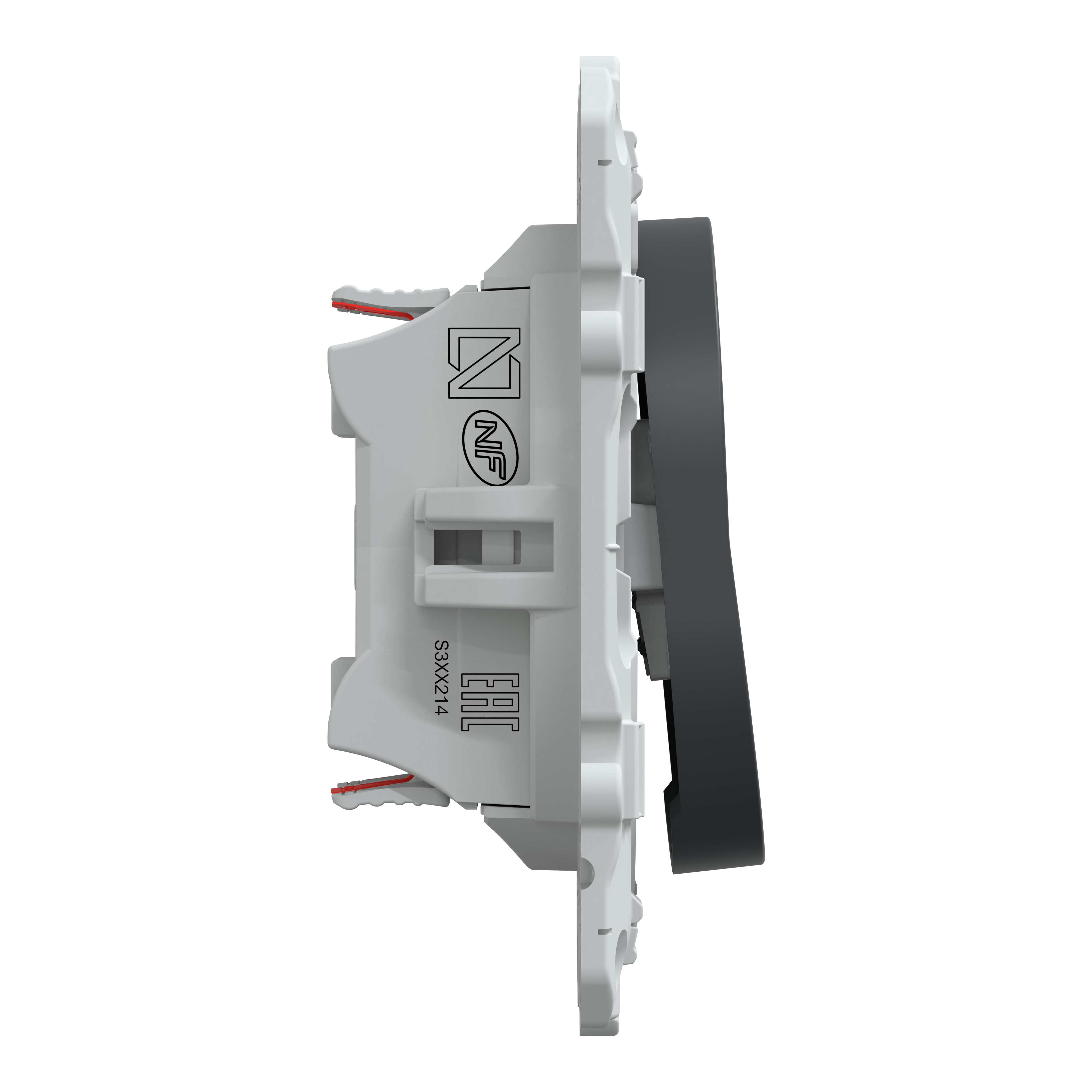 Interrupteur double va et vient anthracite OVALIS 2 - SCHNEIDER ELECTRIC - 5
