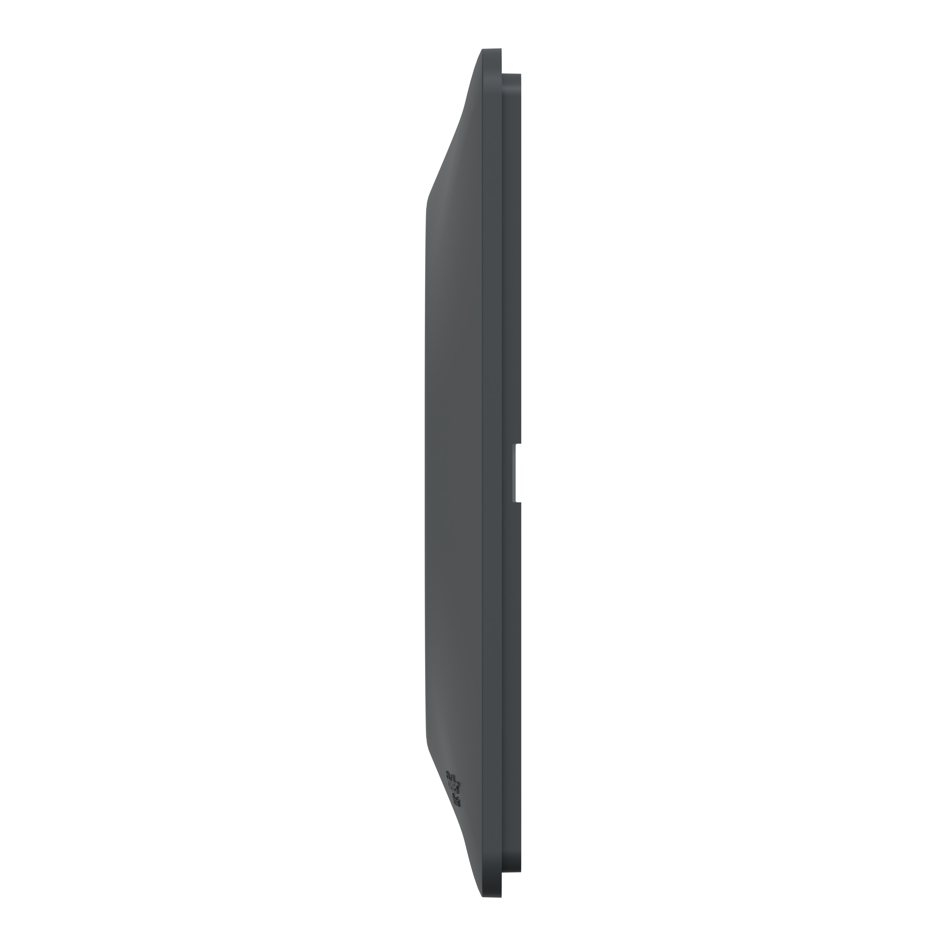 Plaque de finition 3 postes gris anthracite Ovalis - SCHNEIDER ELECTRIC - 5