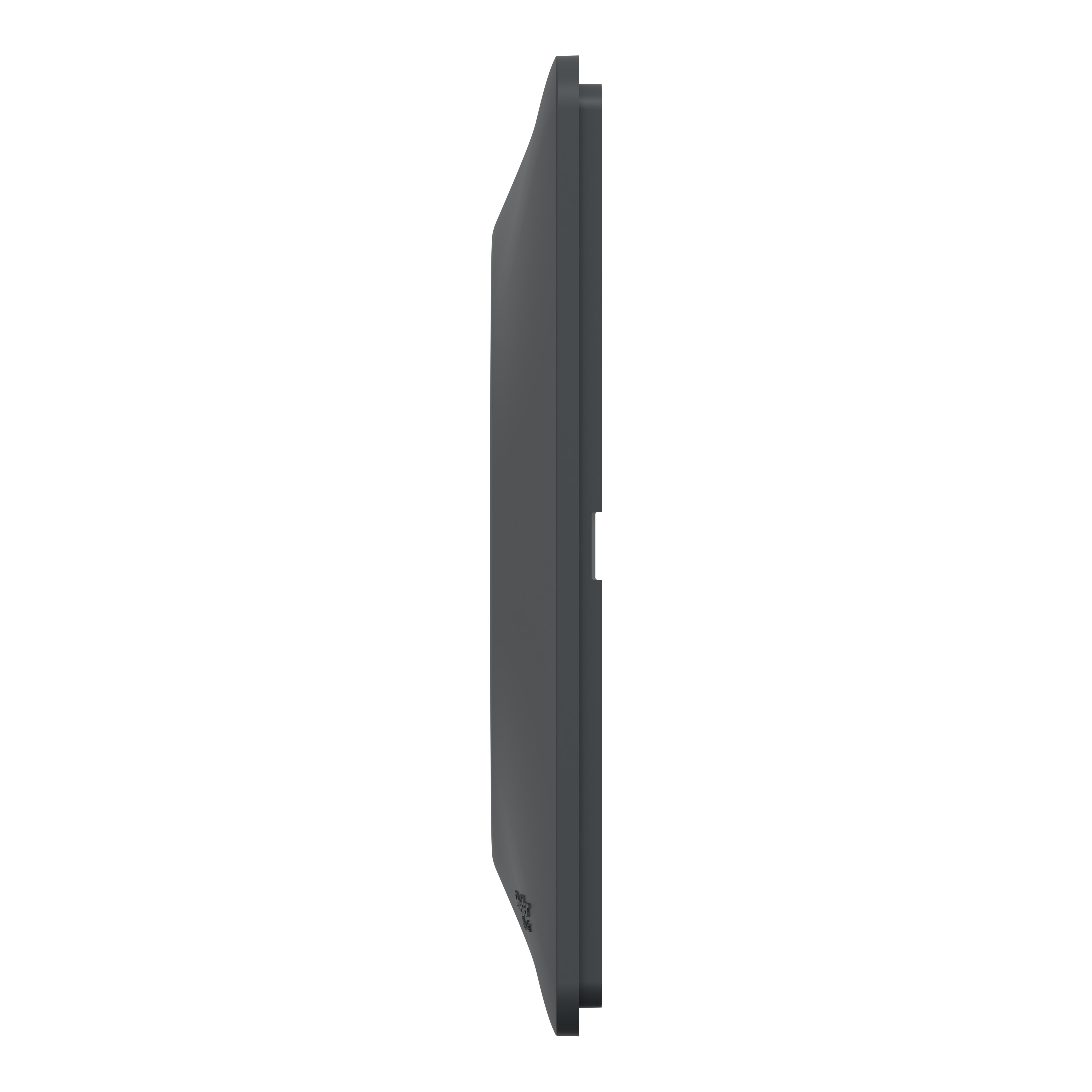 Plaque de finition 1 poste gris anthracite OVALIS - SCHNEIDER ELECTRIC - 5