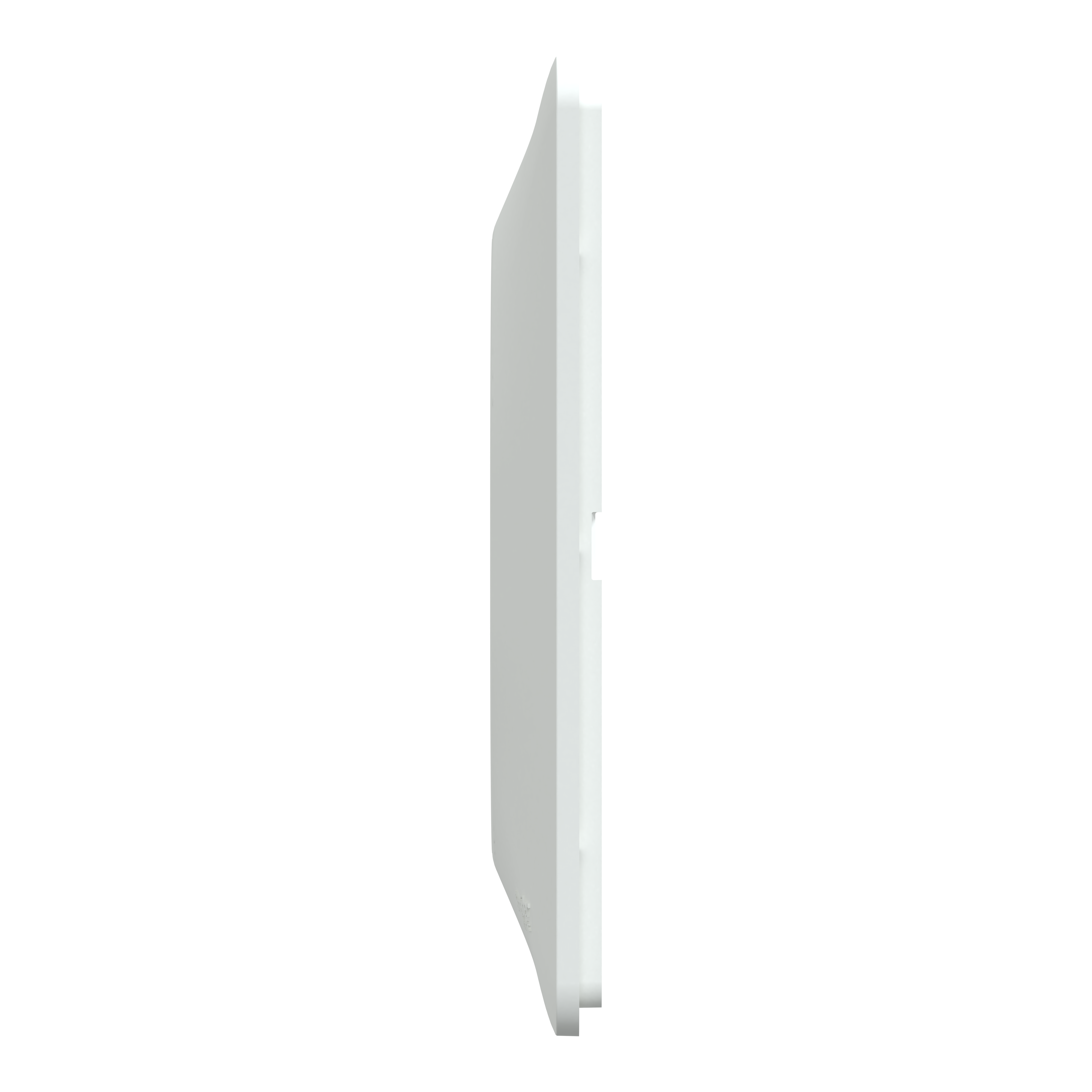Plaque de finition 4 postes blanche Ovalis - SCHNEIDER ELECTRIC - 5