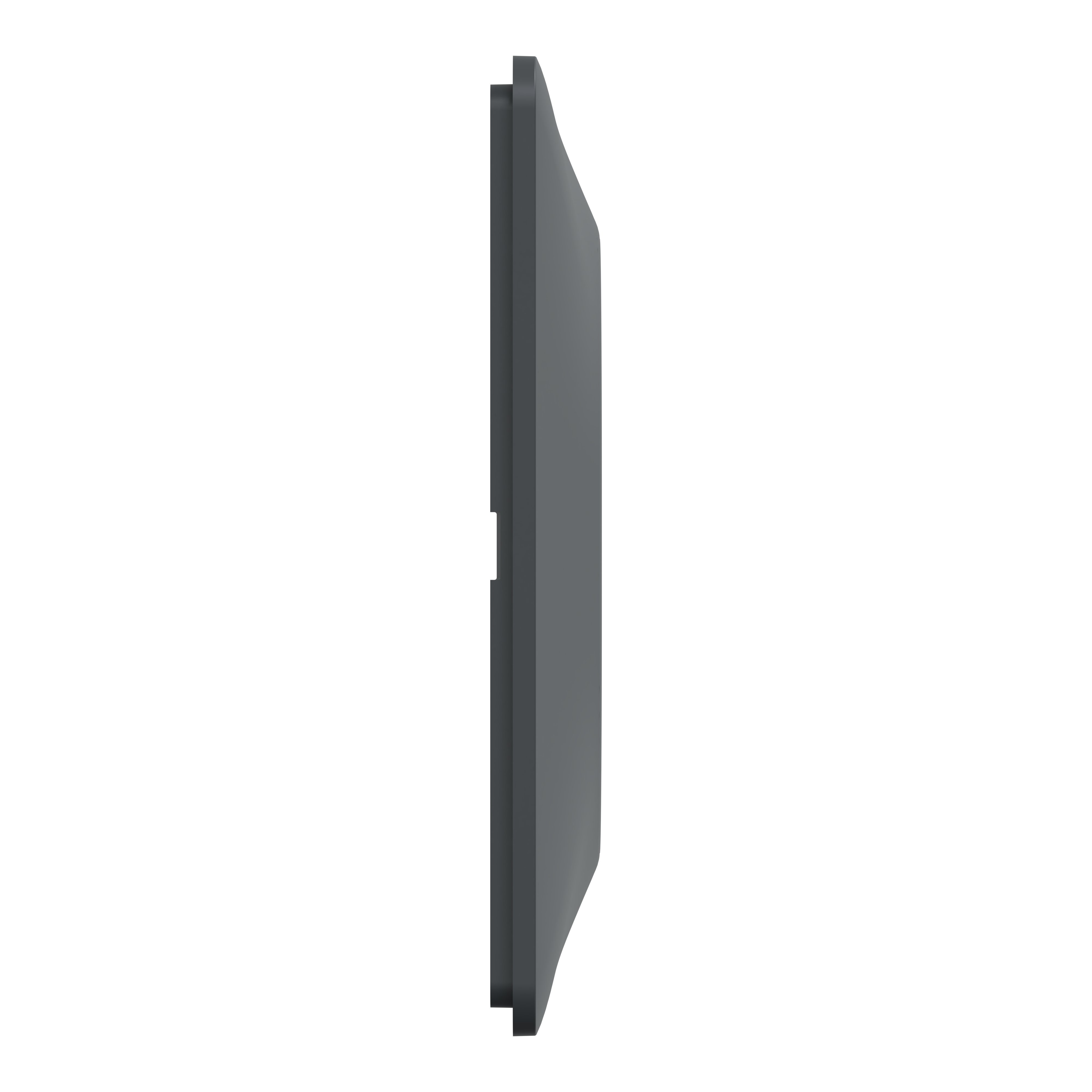 Plaque de finition 4 postes gris anthracite Ovalis - SCHNEIDER ELECTRIC - 5