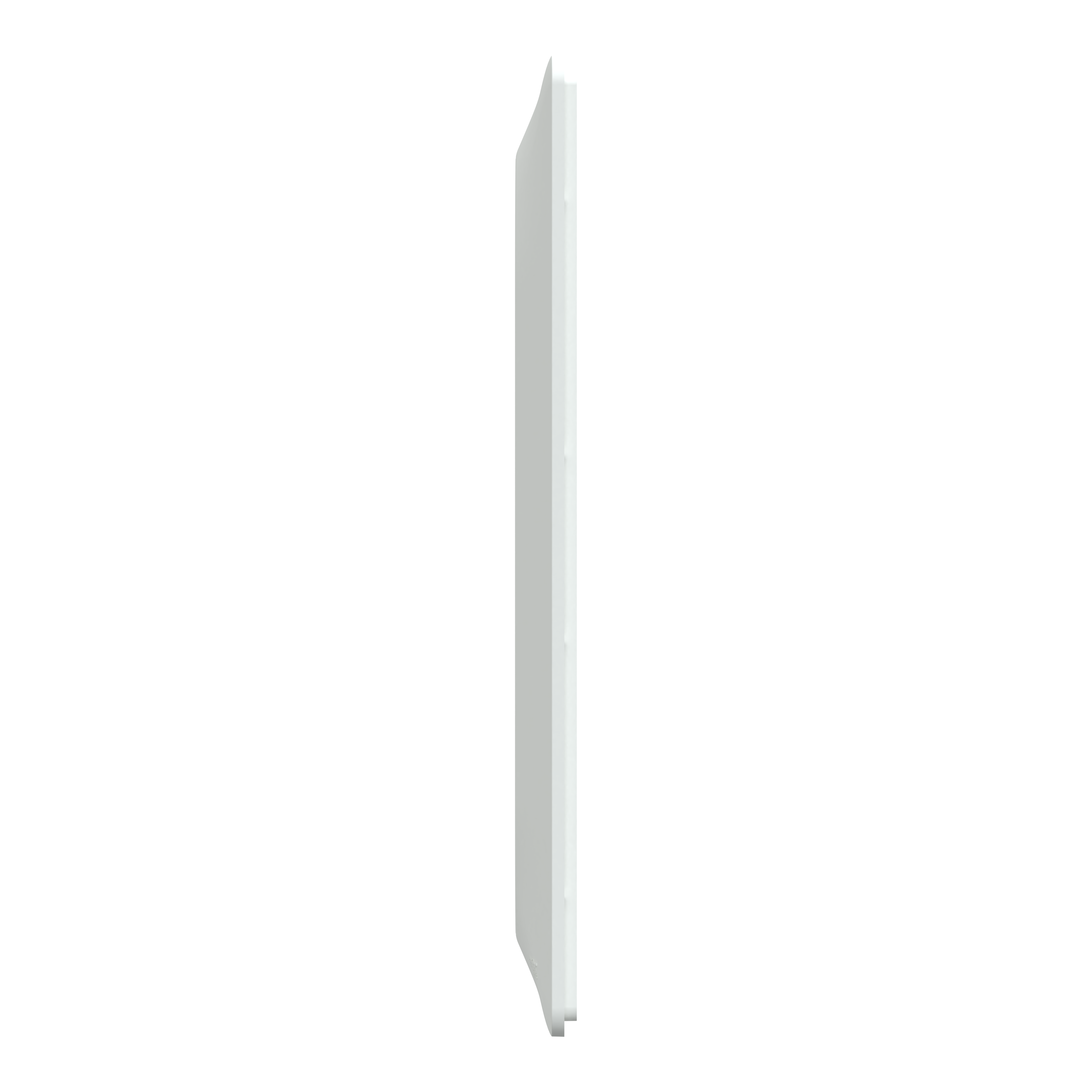 Plaque de finition 2 postes blanche Ovalis - SCHNEIDER ELECTRIC - 6