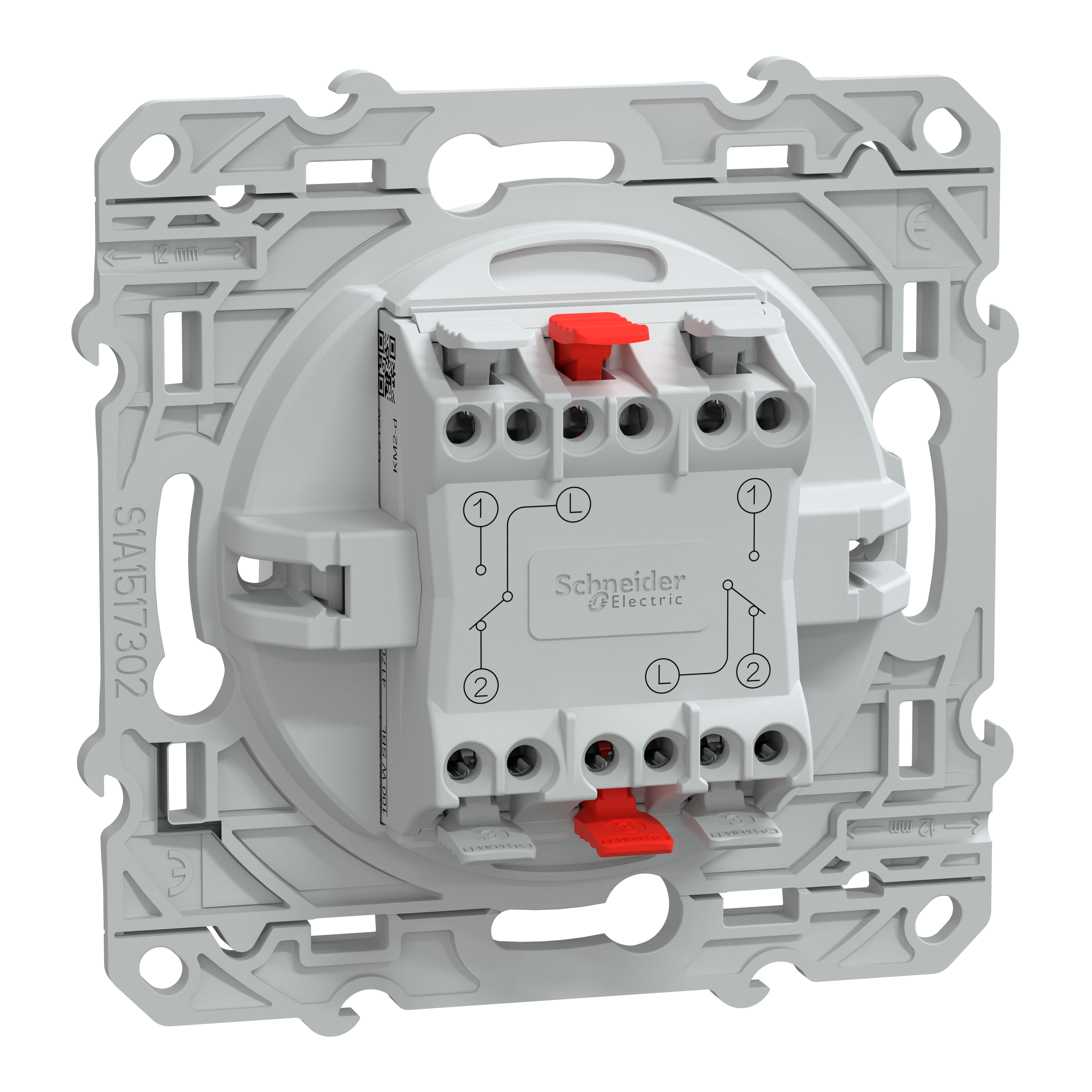 Interrupteur double va et vient OVALIS 2 - SCHNEIDER ELECTRIC - 2