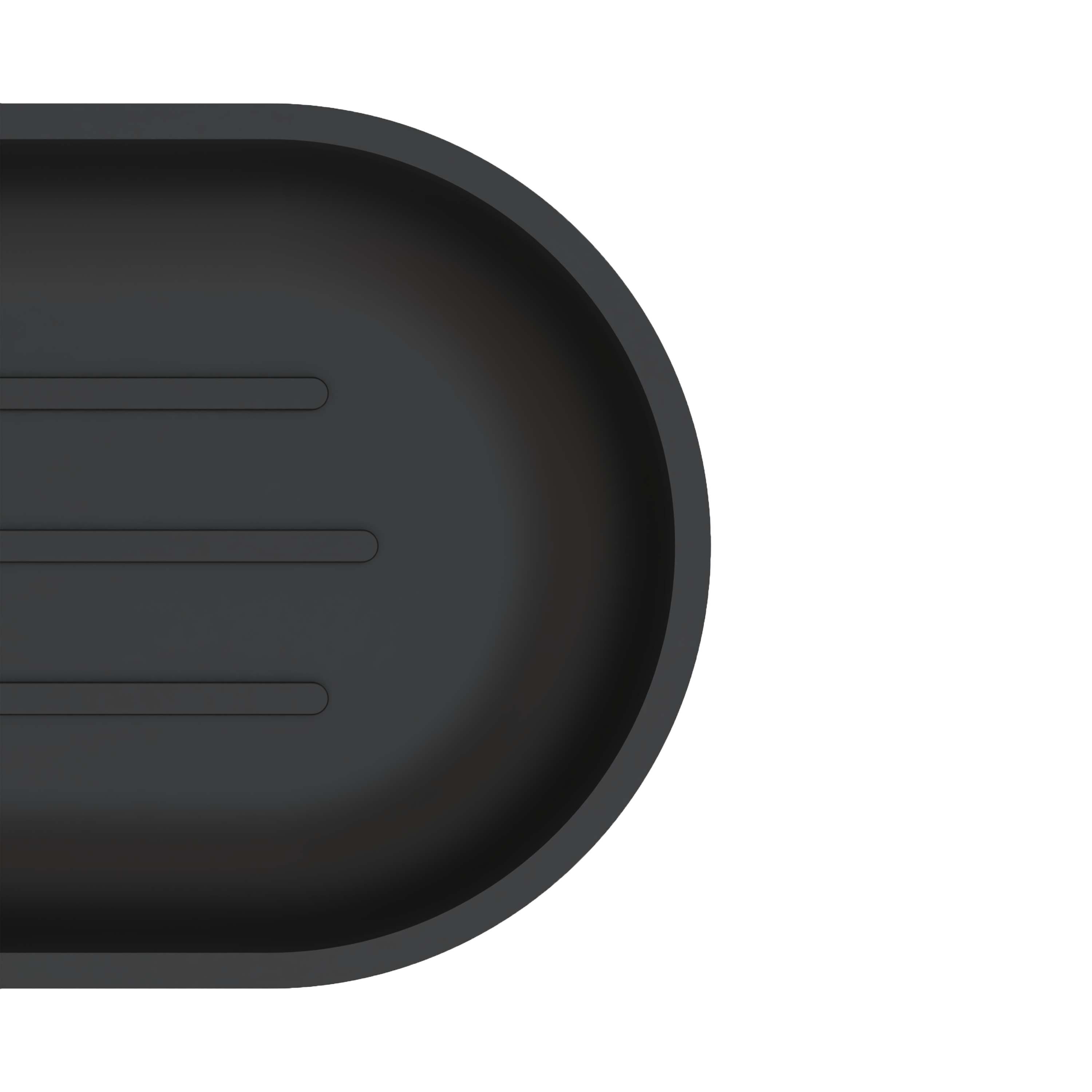 Saboneteira preto mate Sensea Essential - 5