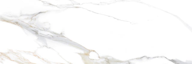 Carrelage mural intérieur effet marbre l.30 x L.90 cm - Luten Gold