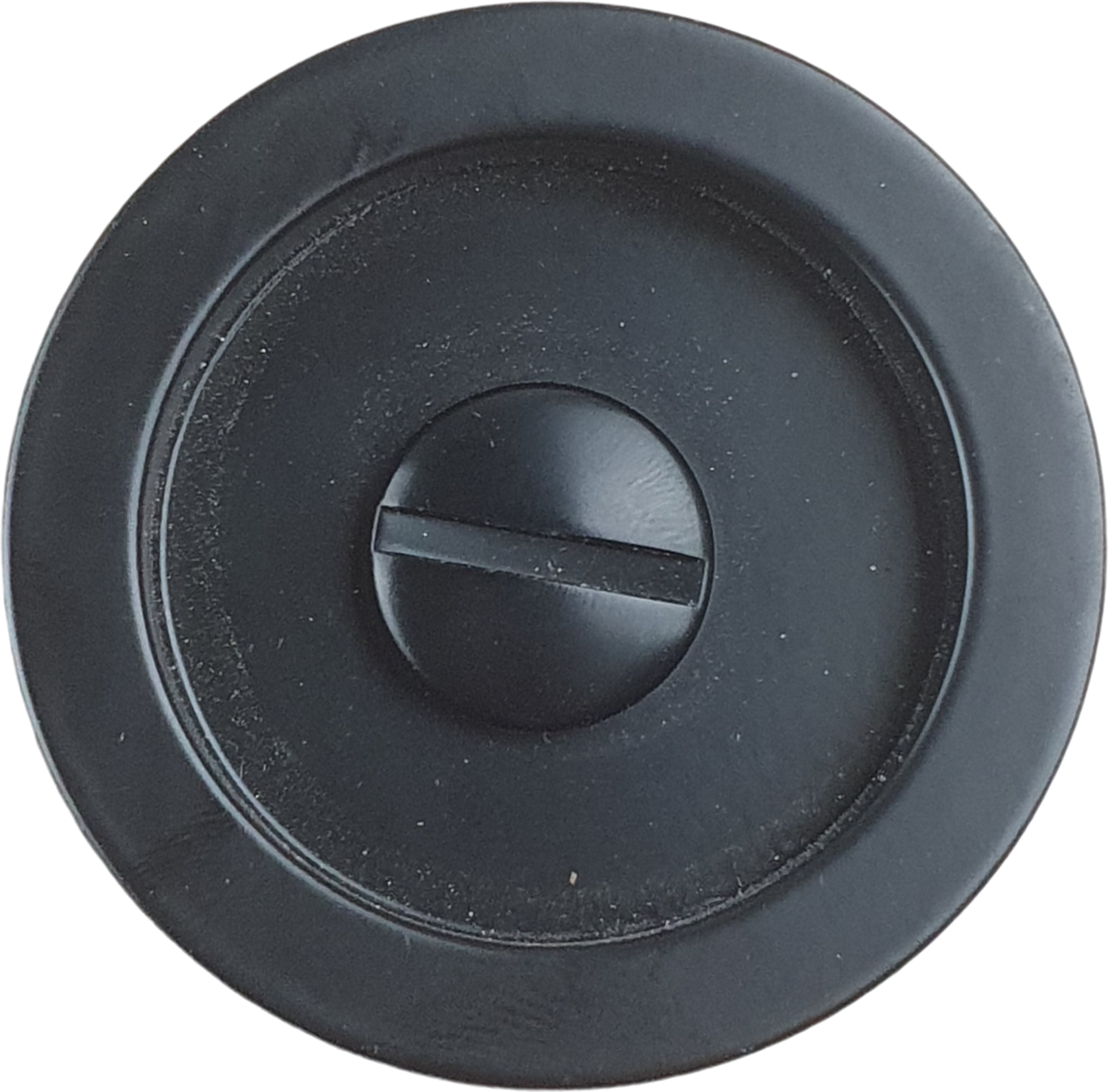 Poignée de porte coulissante ronde noir - ALPERTEC - 5