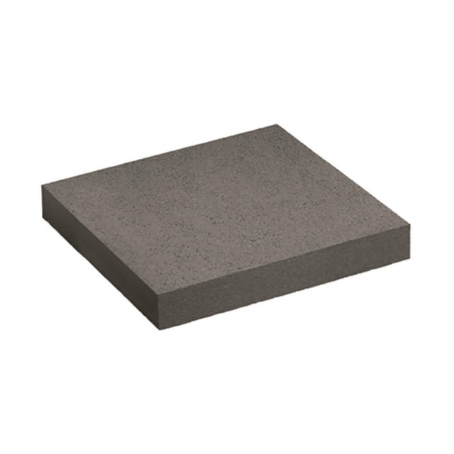 CHAPEAU PLAT STRIAS ANTHRACITE 40X40X6