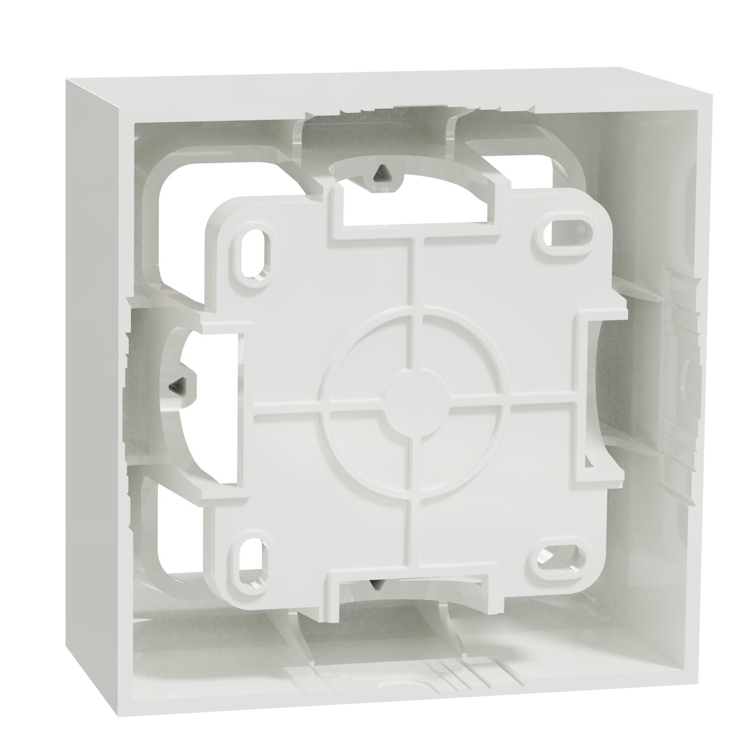 Cadre 1 poste blanc Odace - SCHNEIDER - 8