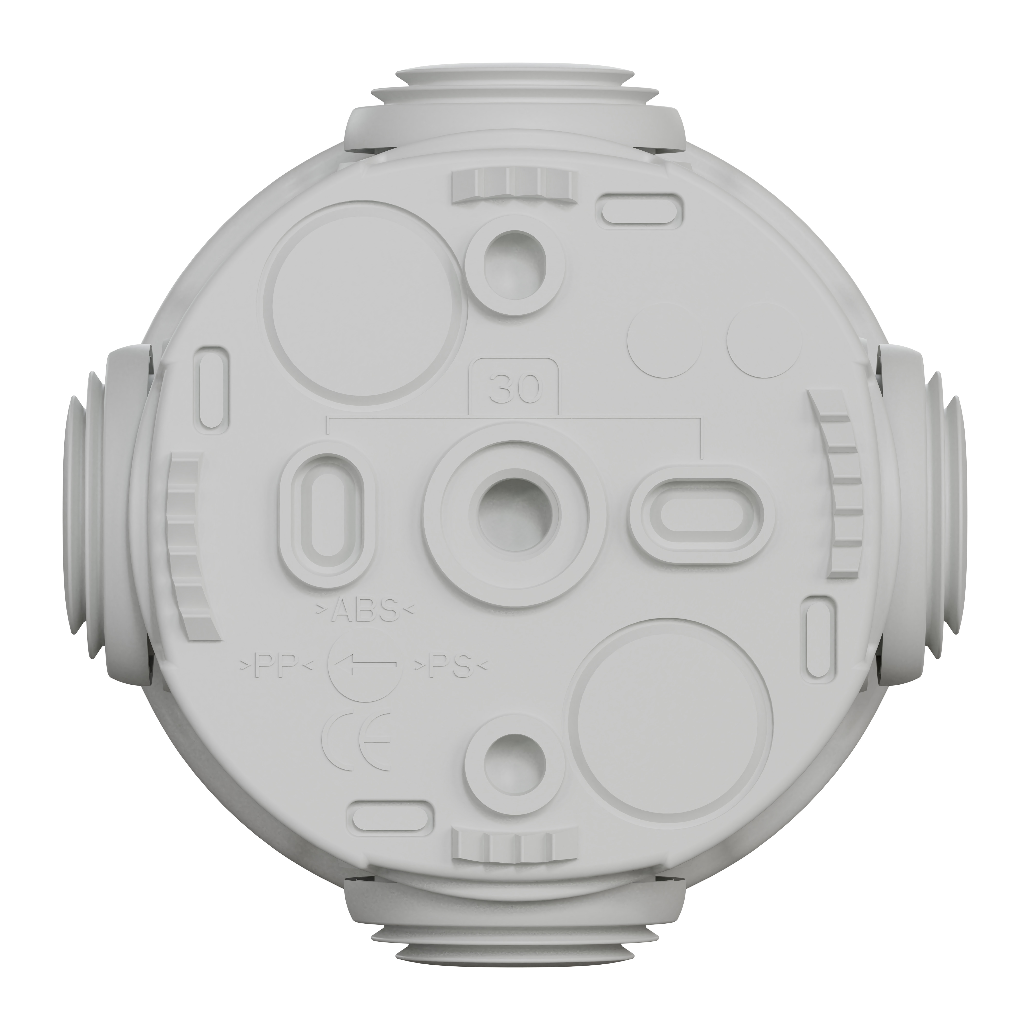 Boîte de dérivation Mureva IP55 Diam 60 mm 4 entrées - SCHNEIDER ELECTRIC - 4