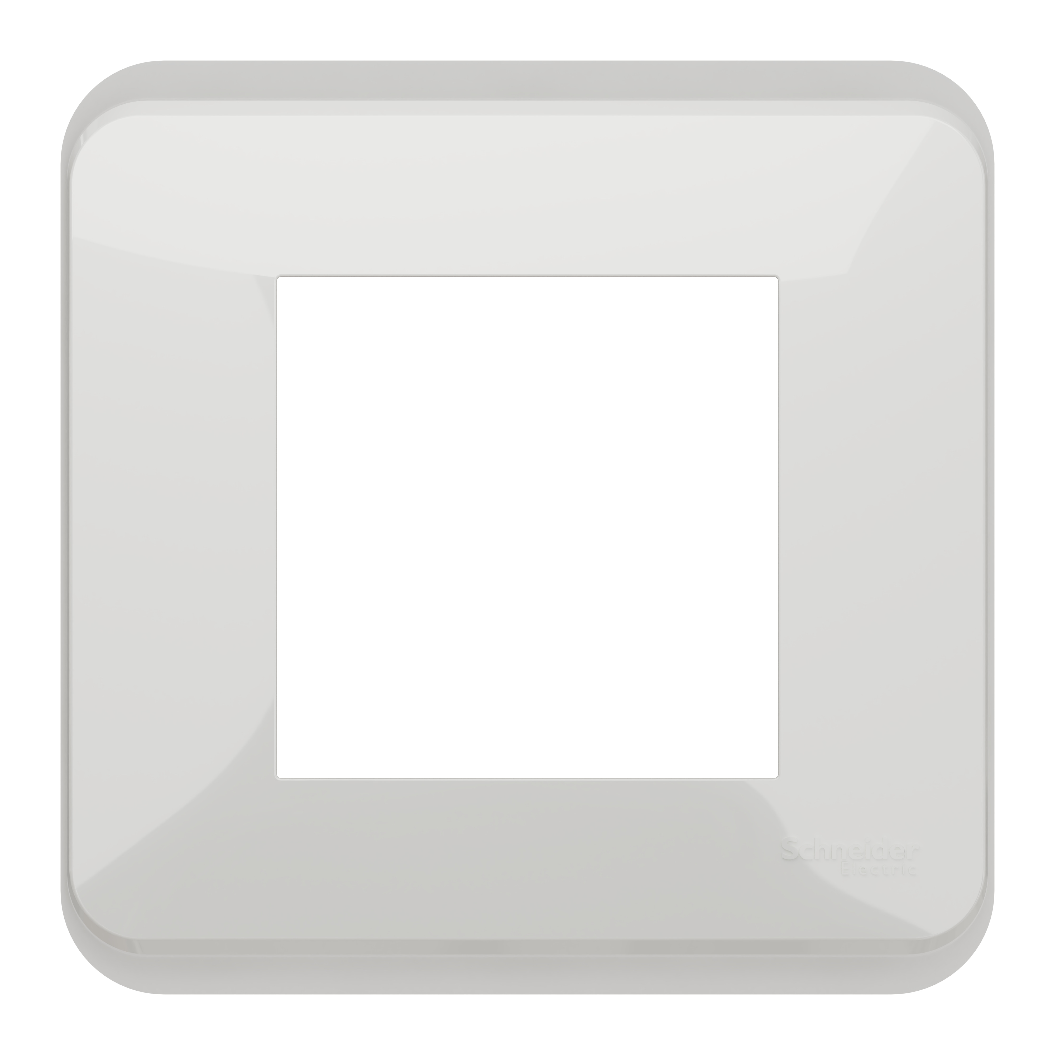 Plaque de finition 1 poste blanche UNICA - SCHNEIDER ELECTRIC - 6
