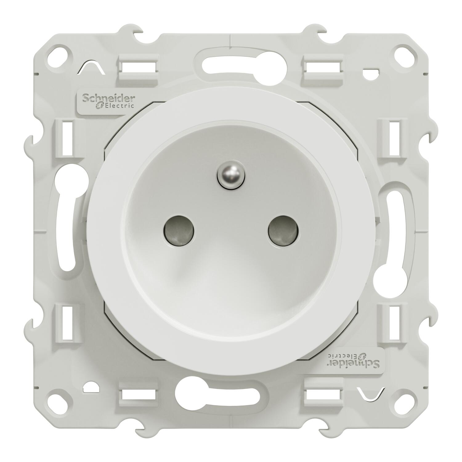 Prise de courant 2P+T encastrable ODACE  - SCHNEIDER ELECTRIC - 3