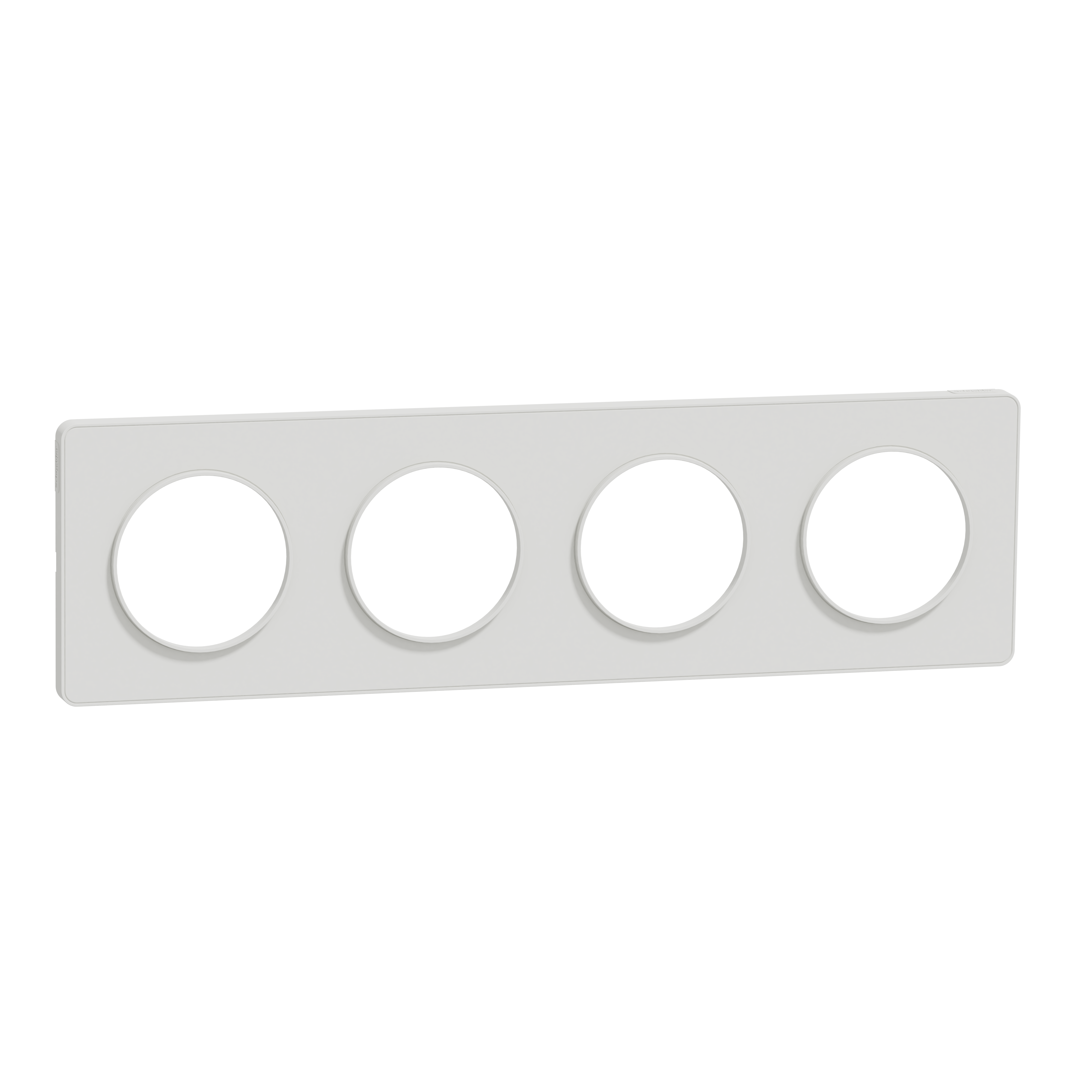 Plaque de finition 4 postes Odace Touch - SCHNEIDER ELECTRIC - 2
