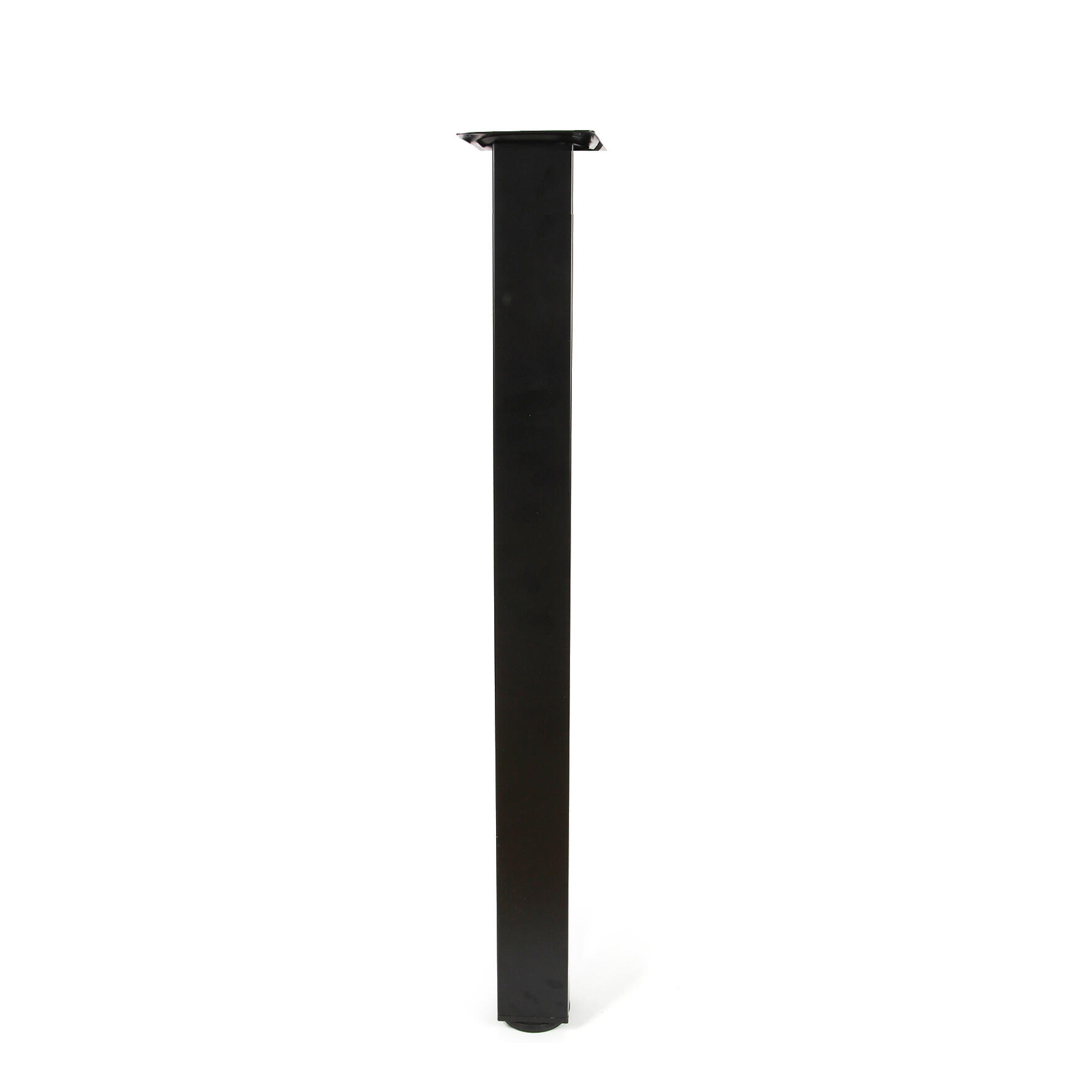 Gamba per mobili regolabile REI 2-412.671.18 in acciaio nero opaco L 6 x P 6 x H 70 cm - 5