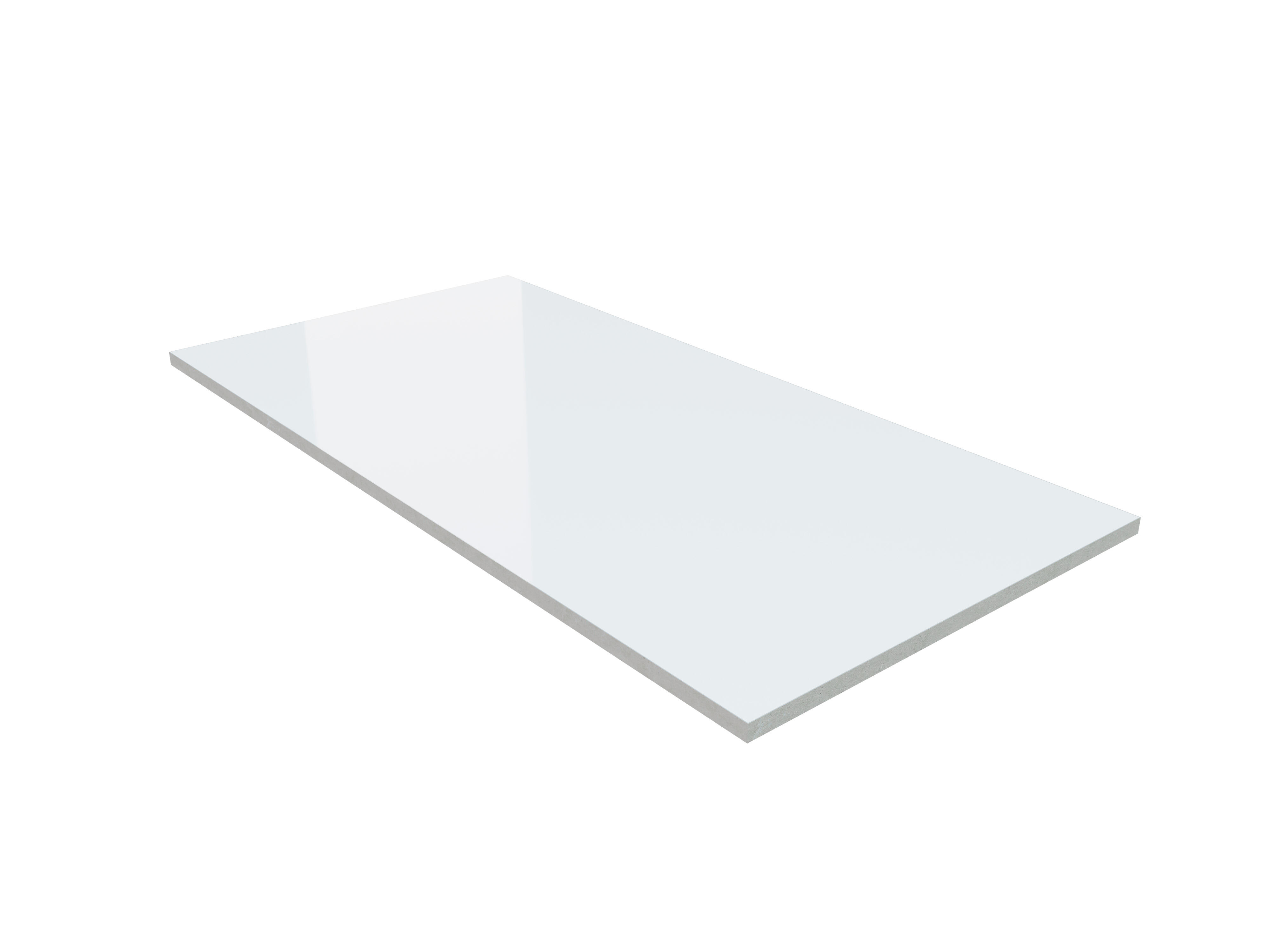 Revestimento cerâmico branco brilho 30x60 cm Argenta - 2