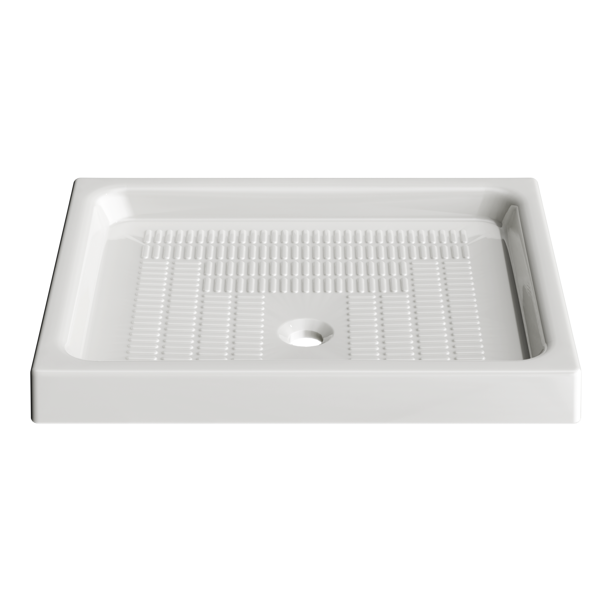 Piatto doccia in ceramica Era bianco L 72 x L 90 x H 9 cm lucido - 2