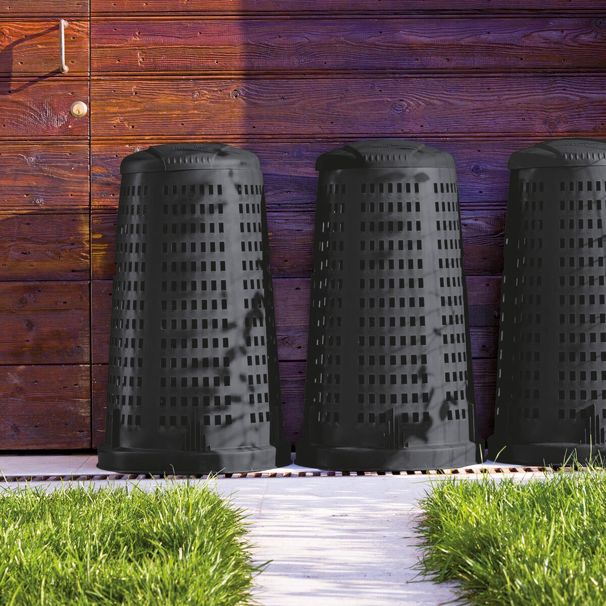 Trespolo in polietilene alta densità STEFANPLAST 110 LT nero - 3
