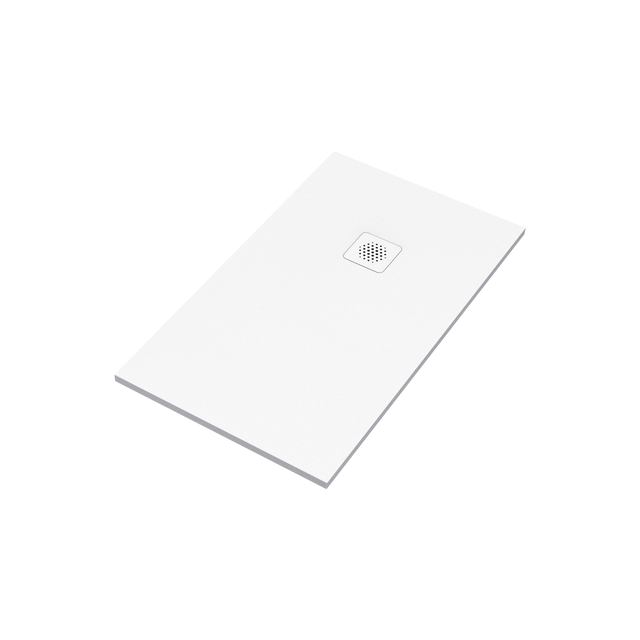 Receveur de douche extraplat, résine, blanc l.70 x L.120 cm, Remix