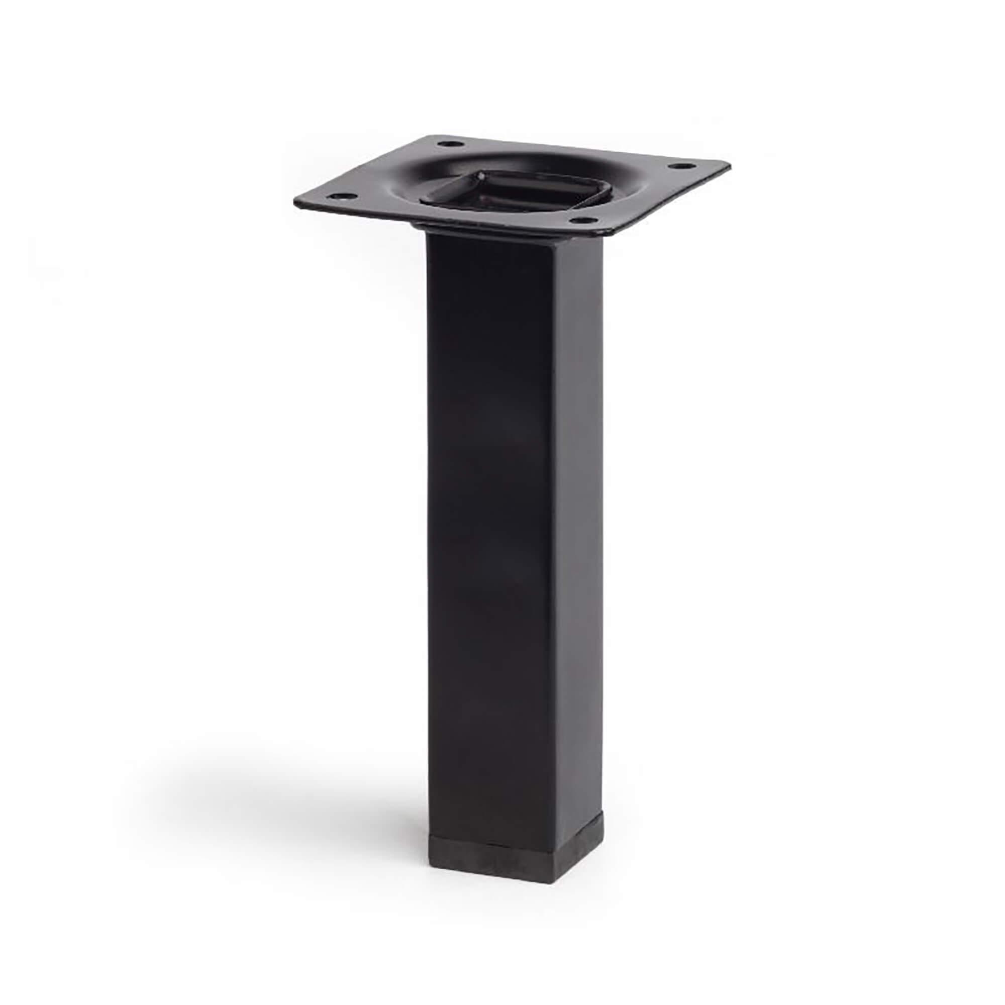 Pé de aço para aparafusar pela platina QUADRADO 150 25X25 - 3