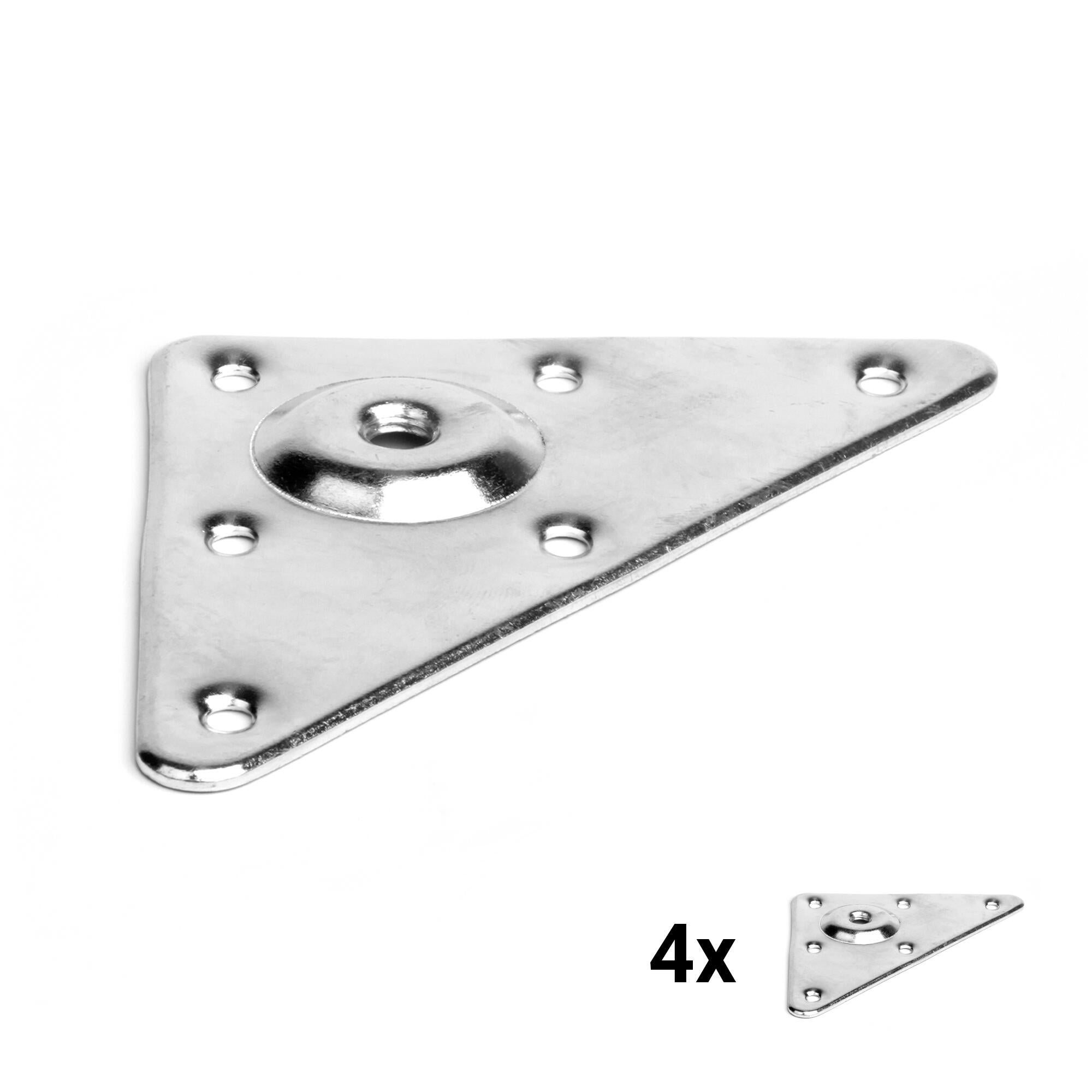 Lote 4 Placas Triângulo M9 - 2