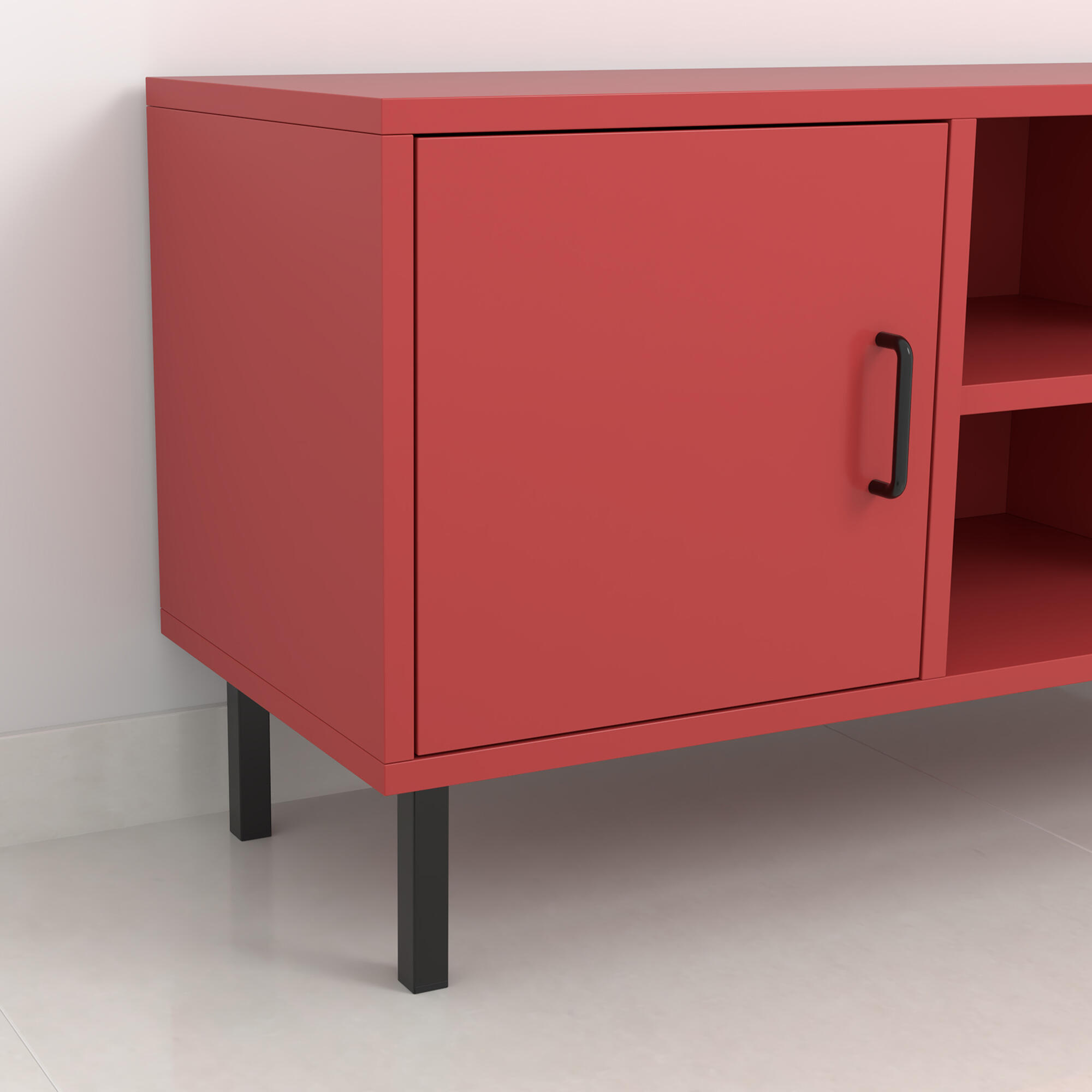 Pé de aço para aparafusar pela platina QUADRADO 150 25X25 - 11