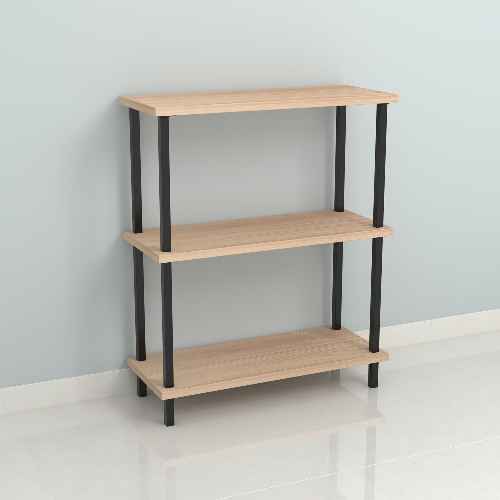 Piede per mobili REI 2-400G.100.03 in acciaio nero lucido  L 2.5 x P 2.5 x H 10 cm - 2