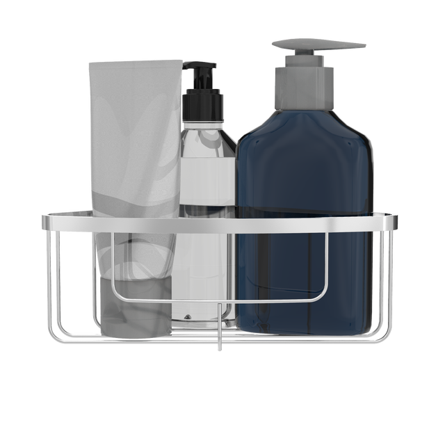 Organizer per doccia per parete Essential cromo