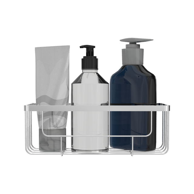 Organizer per doccia per parete Essential cromo