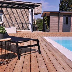 Pavimento Per Esterni In Wpc Cavo Accessori 20 Mq 2, 2 M Teak - Foto 3