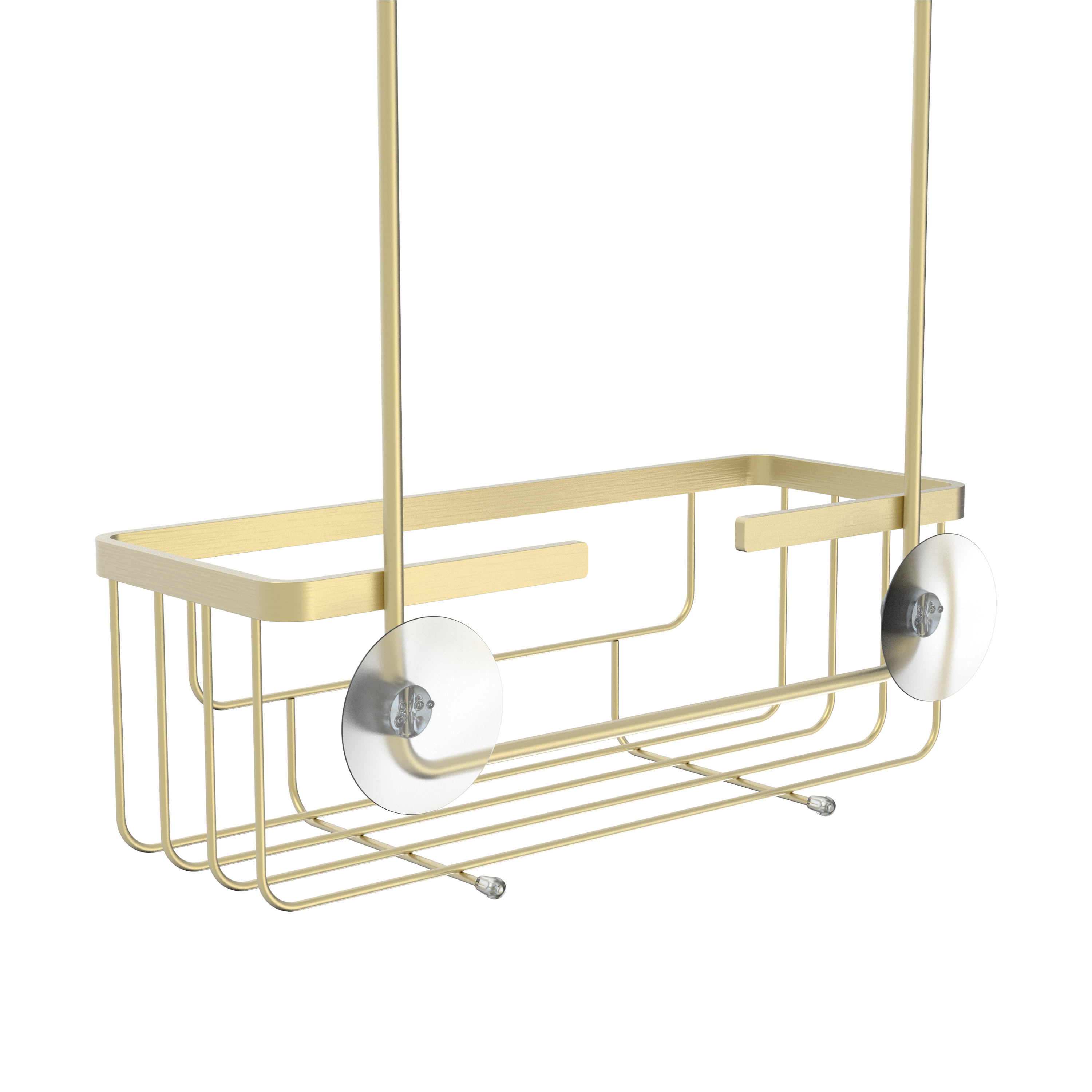 Pólka łazienkowa na kabinę 2 poziomy Loa złota Sensea - 6