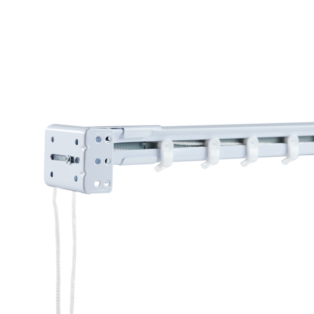 Kit calha com cordão 210-390cm branco Burghas Inspire