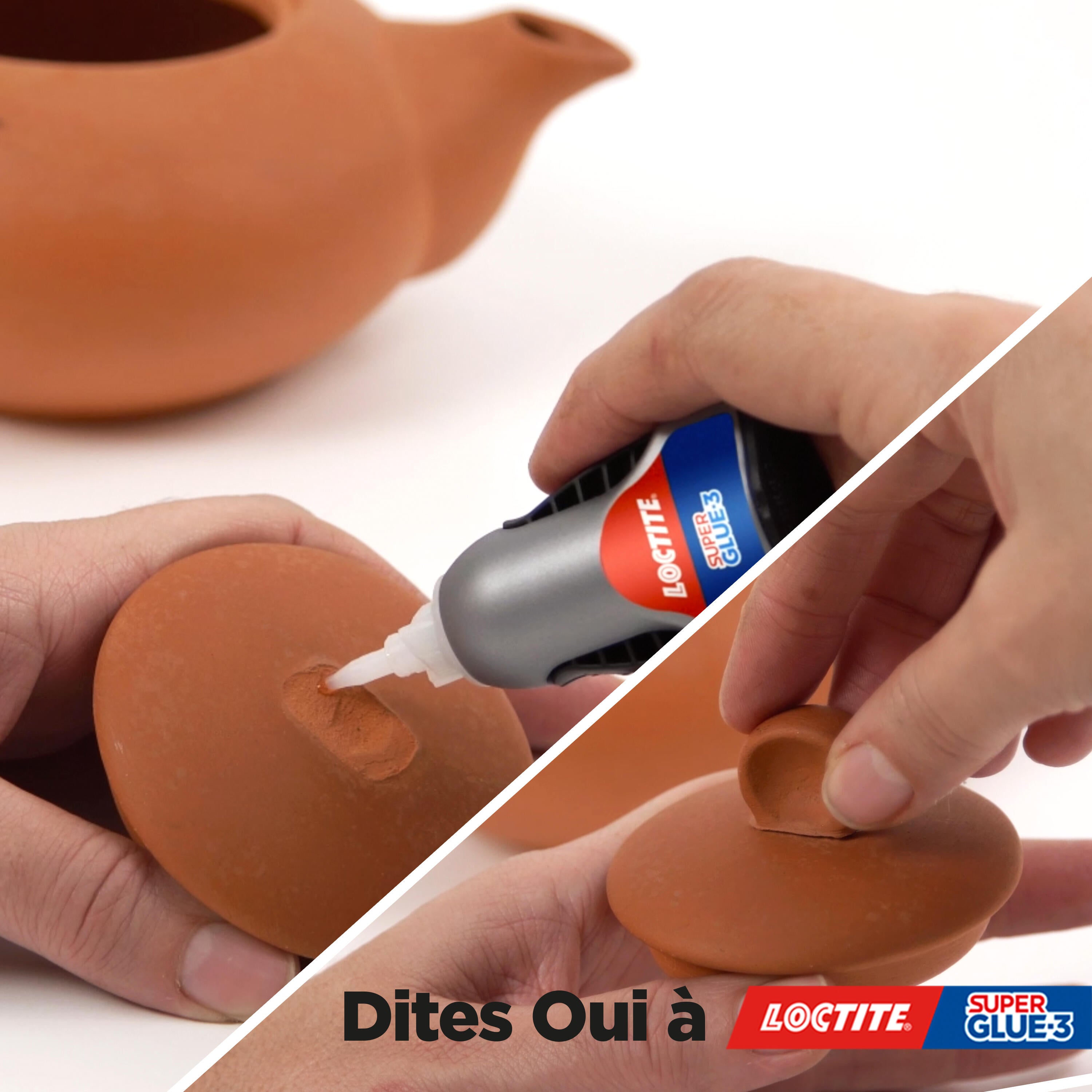 Colle de réparation Cyanoacrylate Super glue 3 contrôle liquide LOCTITE, 3g tran - 4